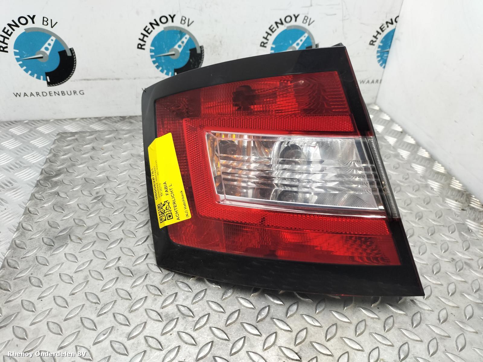 View Auto part L Taillight SKODA FABIA 2015