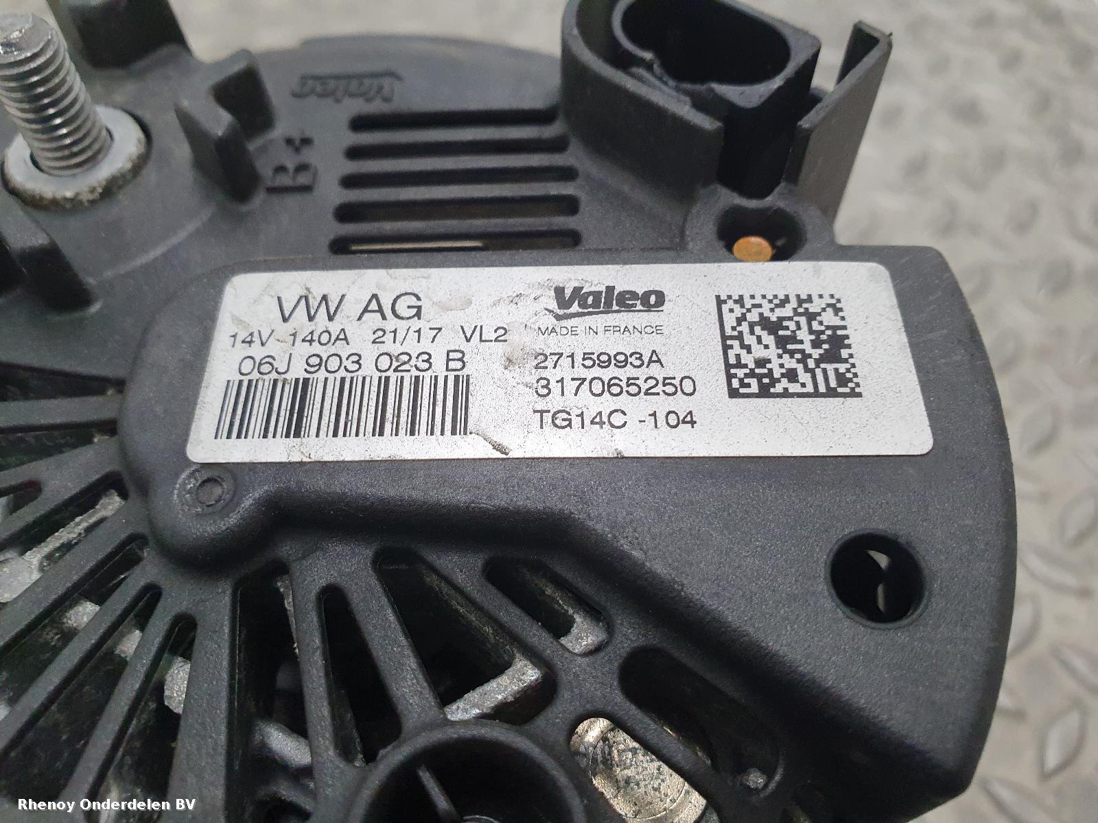 View Auto part DYNAMO VOLKSWAGEN GOLF 2020