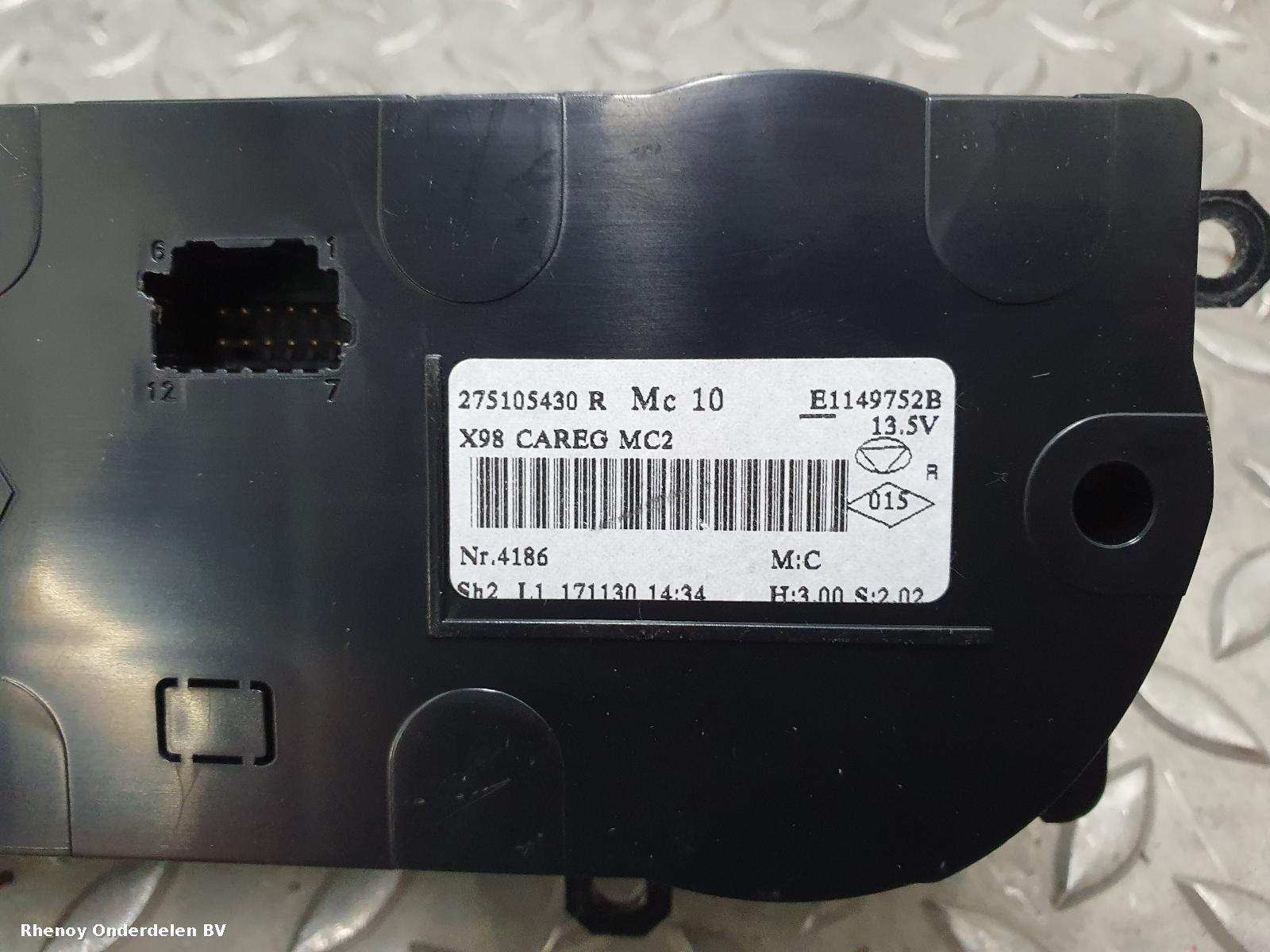 View Auto part KACHEL BEDIENINGSPANEEL RENAULT CLIO 2018
