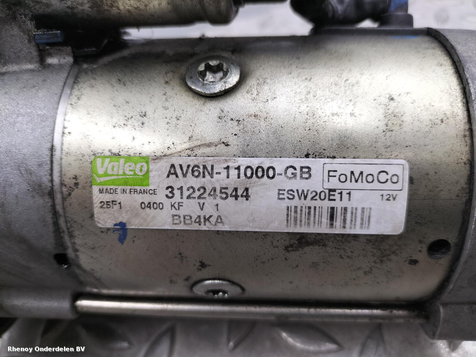 View Auto part STARTMOTOR FORD FOCUS 2011