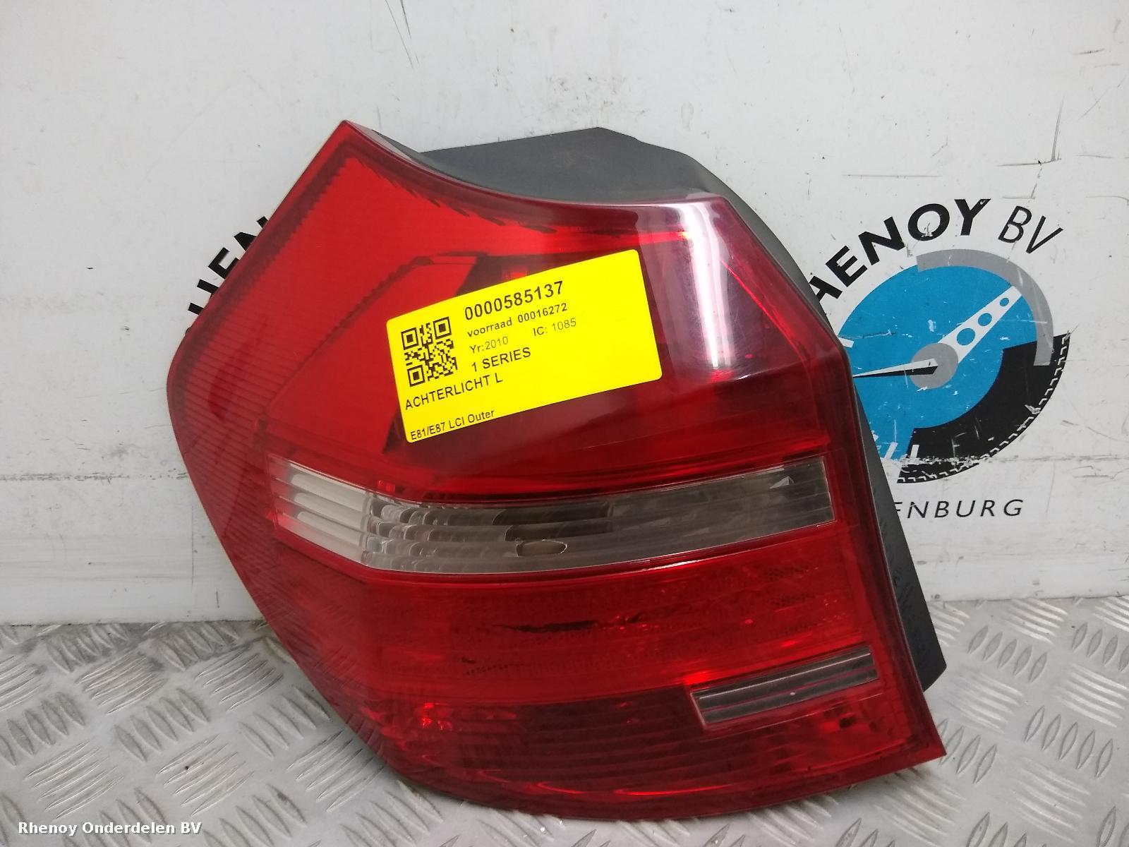 Bekijk Auto-onderdeel ACHTERLICHT L BMW 1 SERIES 2010