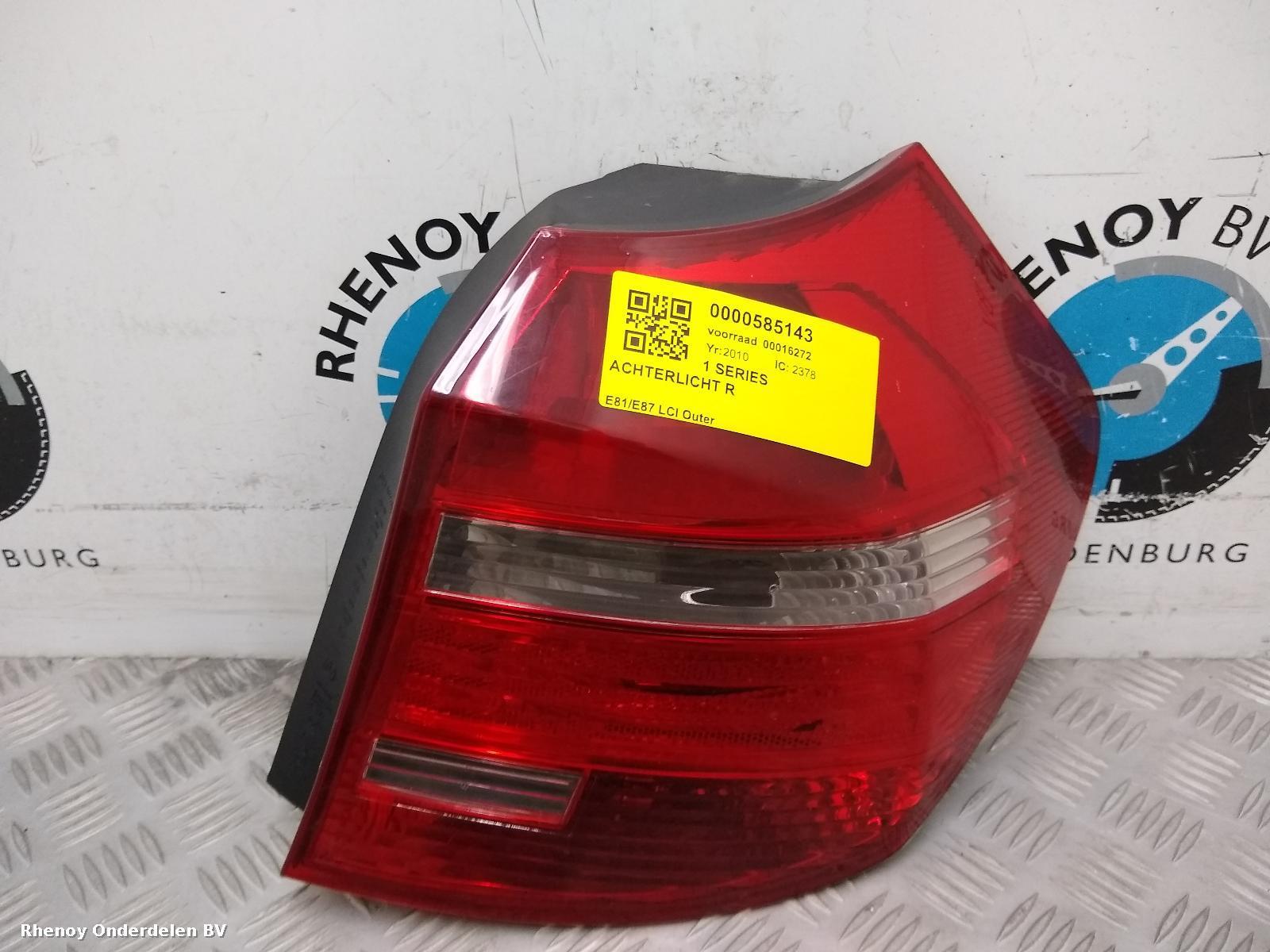 Bekijk Auto-onderdeel ACHTERLICHT R BMW 1 SERIES 2010