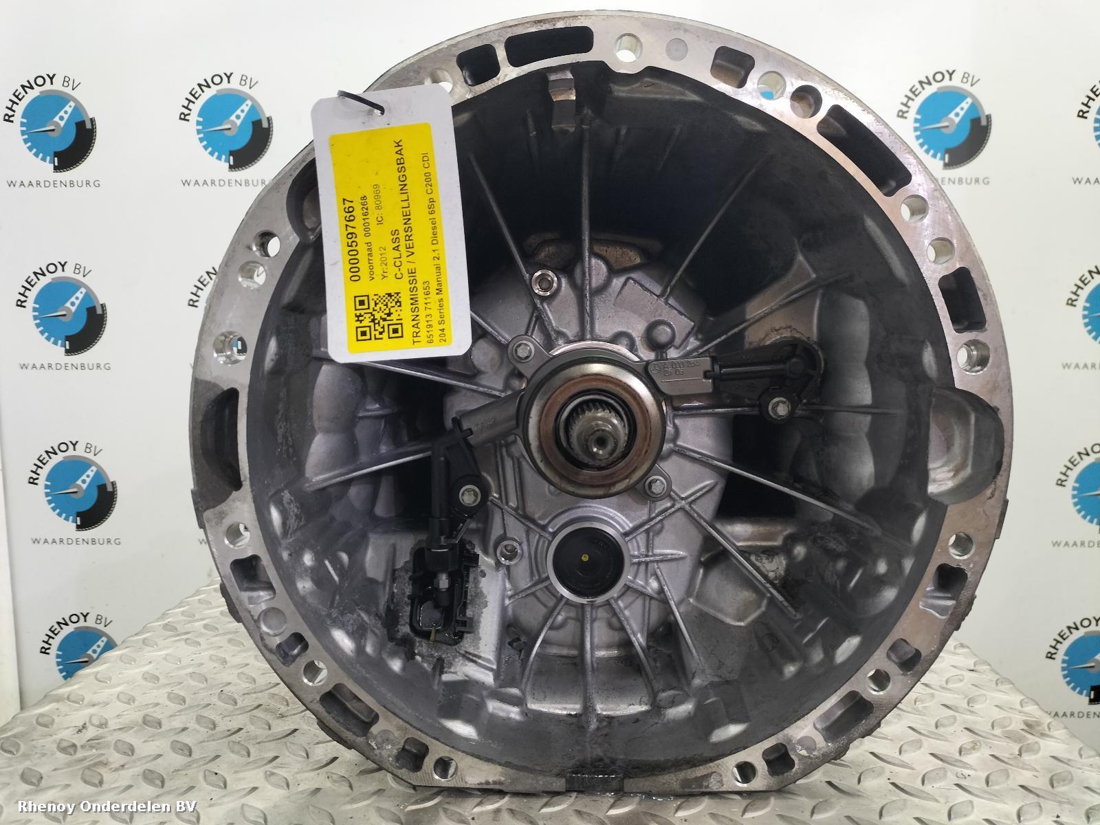 View Auto part TRANSMISSIE / VERSNELLINGSBAK MERCEDES C CLASS 2012