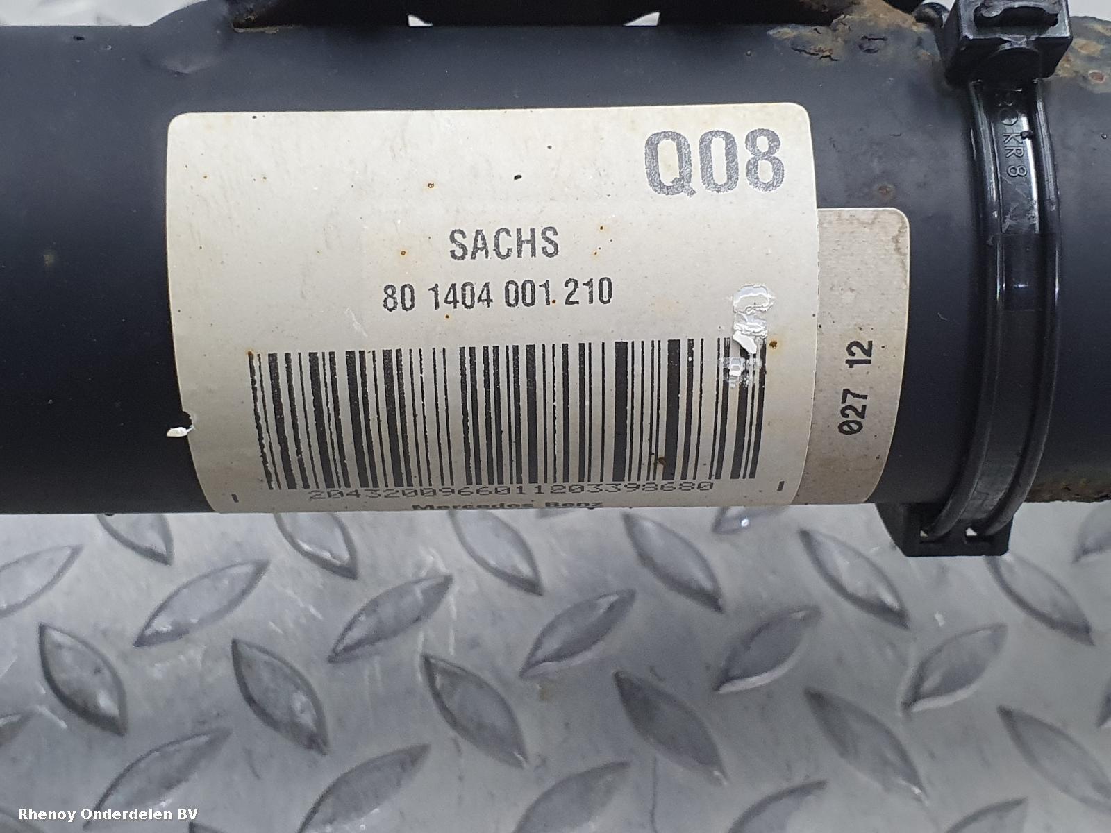 View Auto part VEERPOOT / SCHOKBREKER RV MERCEDES C CLASS 2012