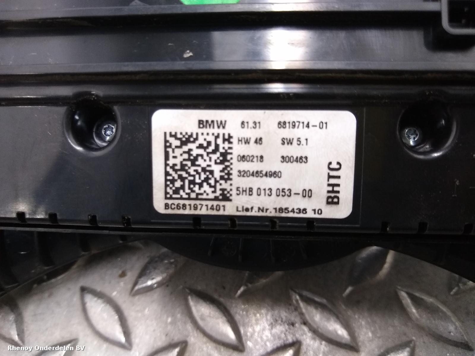 View Auto part KACHEL BEDIENINGSPANEEL MINI (BMW) MINI 2018