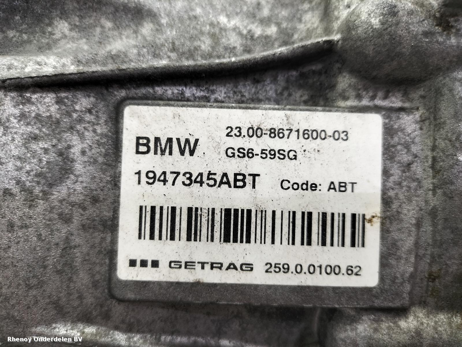 View Auto part TRANSMISSIE / VERSNELLINGSBAK MINI (BMW) MINI 2018