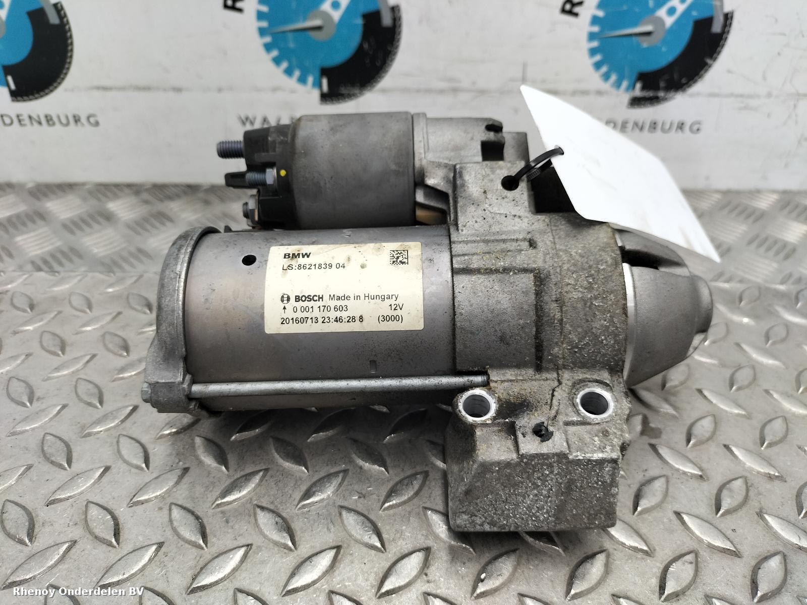 Bekijk Auto-onderdeel STARTMOTOR BMW 3 SERIES 2016