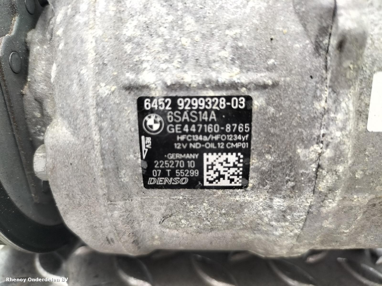 View Auto part AIRCO COMPRESSOR / AIRCOPOMP BMW 3 SERIES 2016