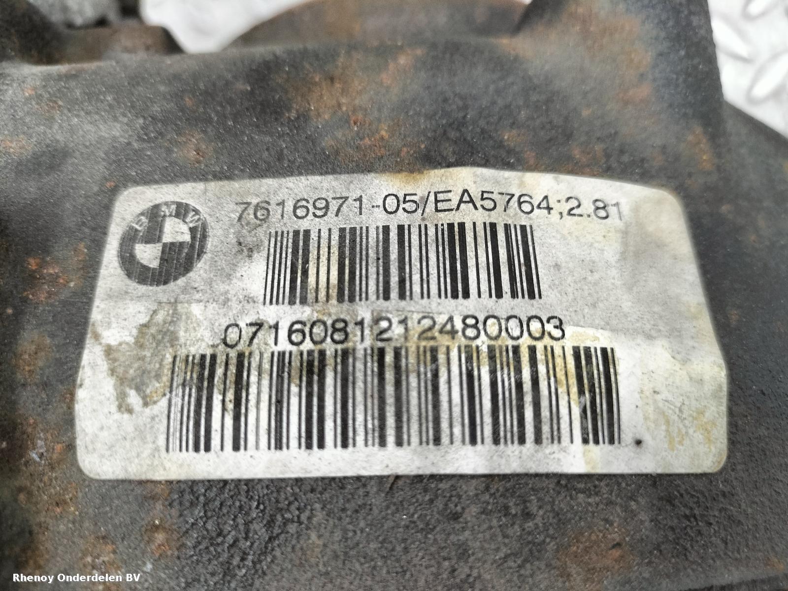 View Auto part DIFFERENTIEEL / CARDAN BMW 3 SERIES 2016