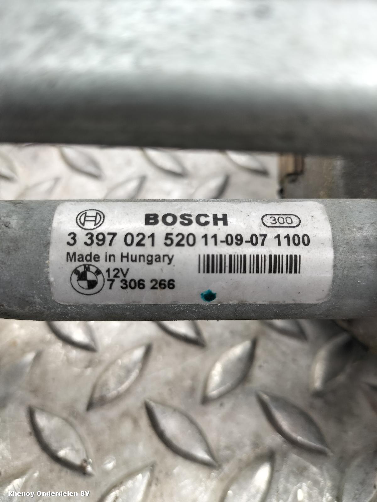 View Auto part RUITENWISSERMOTOR VOOR BMW 5 SERIES 2011