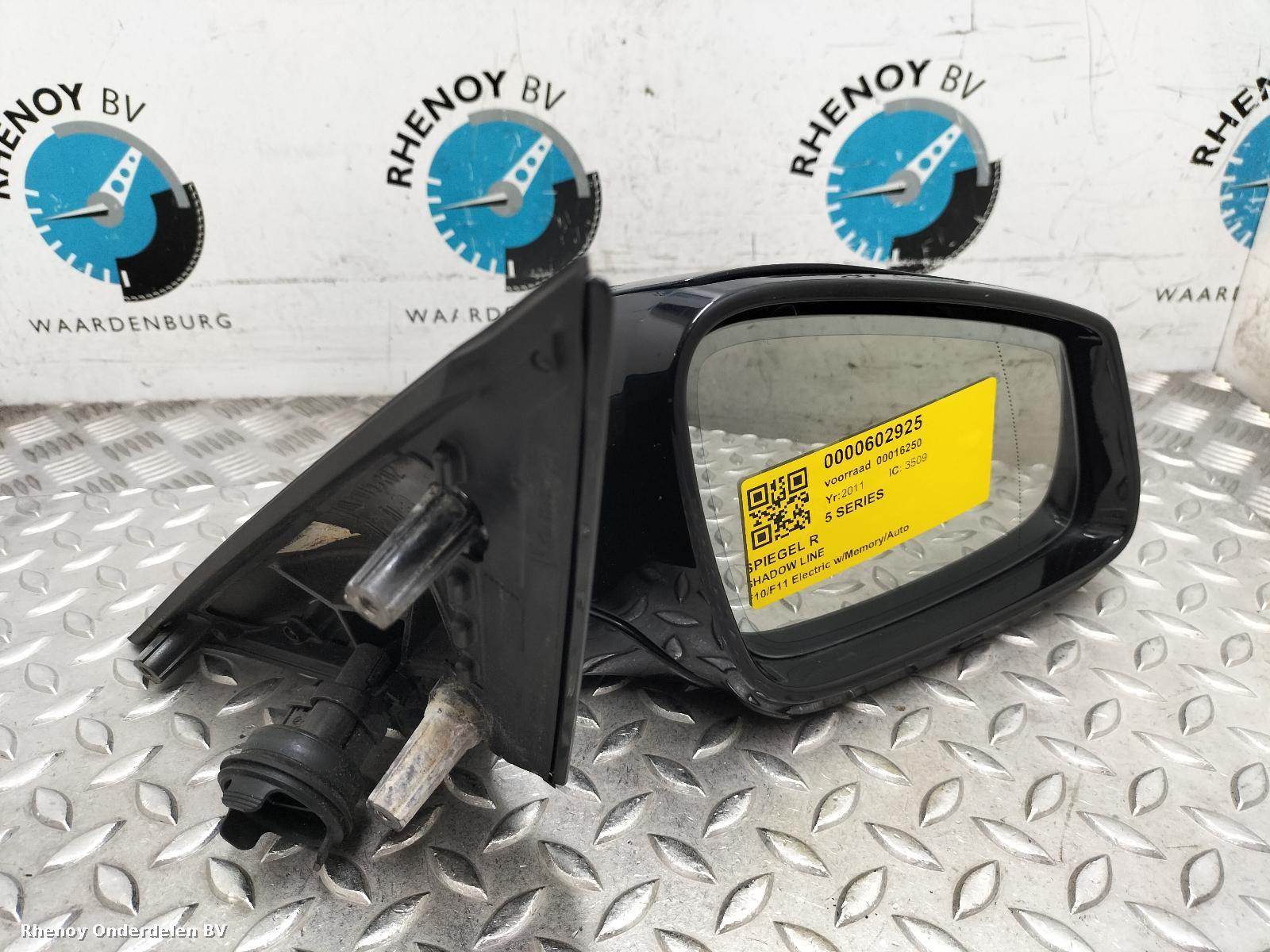 View Auto part R Door Mirror BMW 5 SERIES 2011