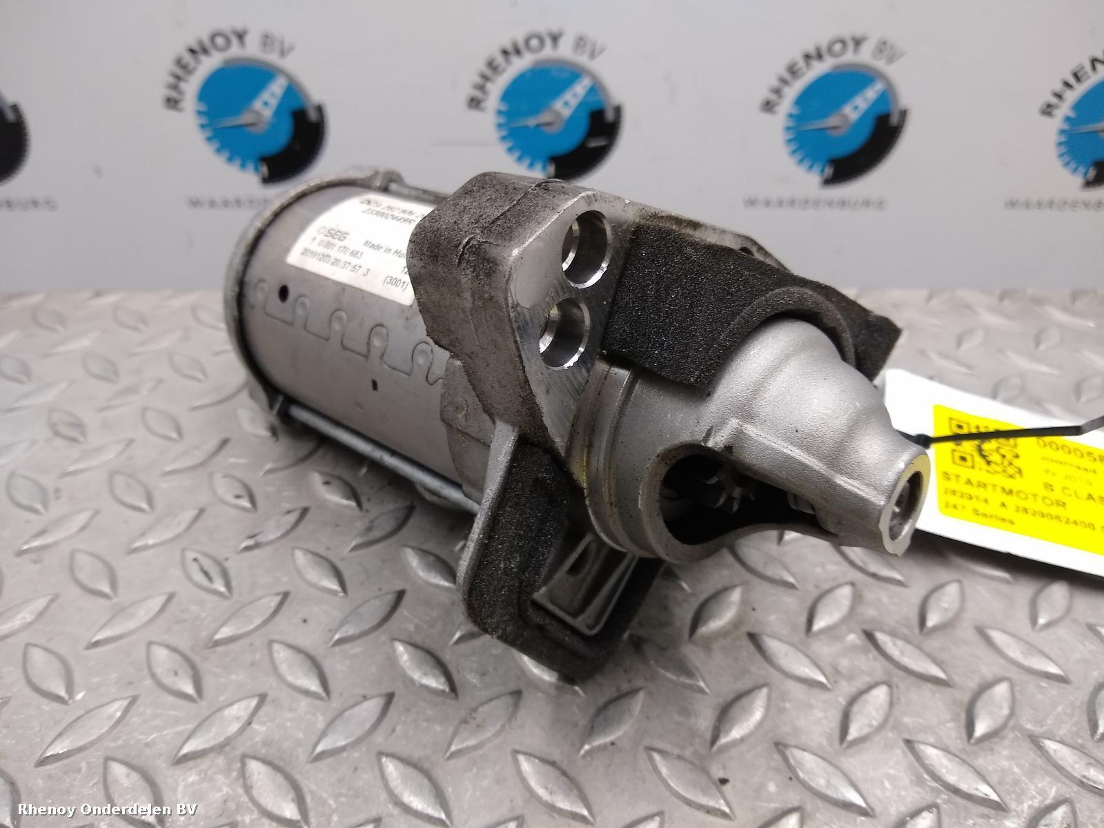 View Auto part STARTMOTOR MERCEDES B CLASS 2019