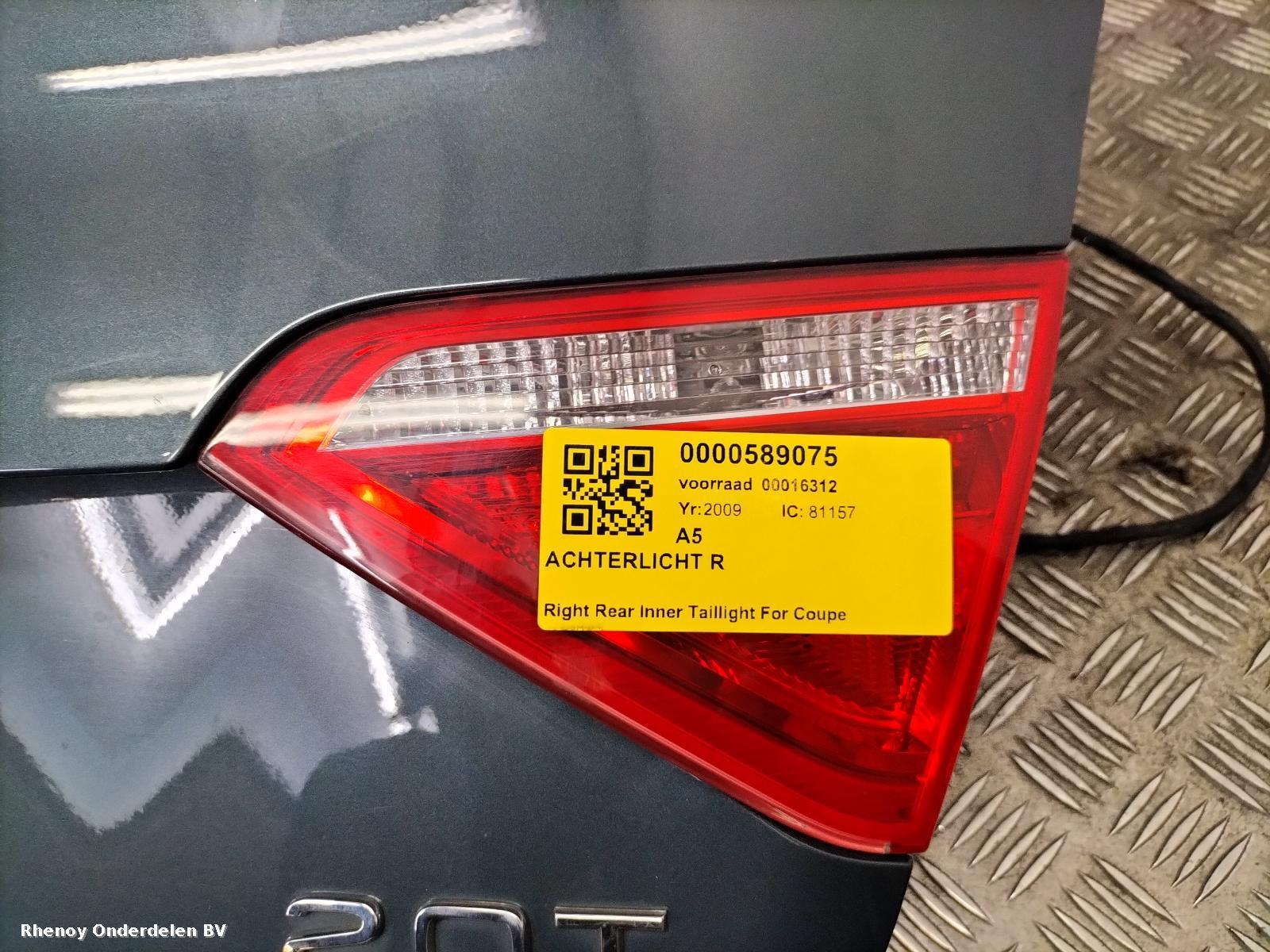 Bekijk Auto-onderdeel ACHTERLICHT R AUDI A5 2009