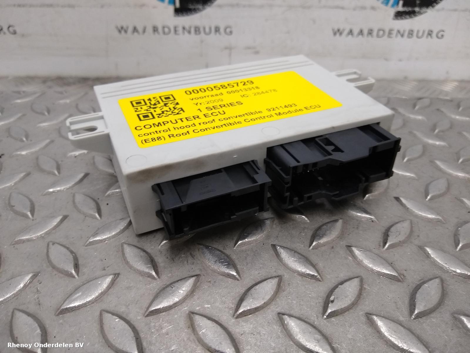 View Auto part ECU BMW 1 SERIES 2009