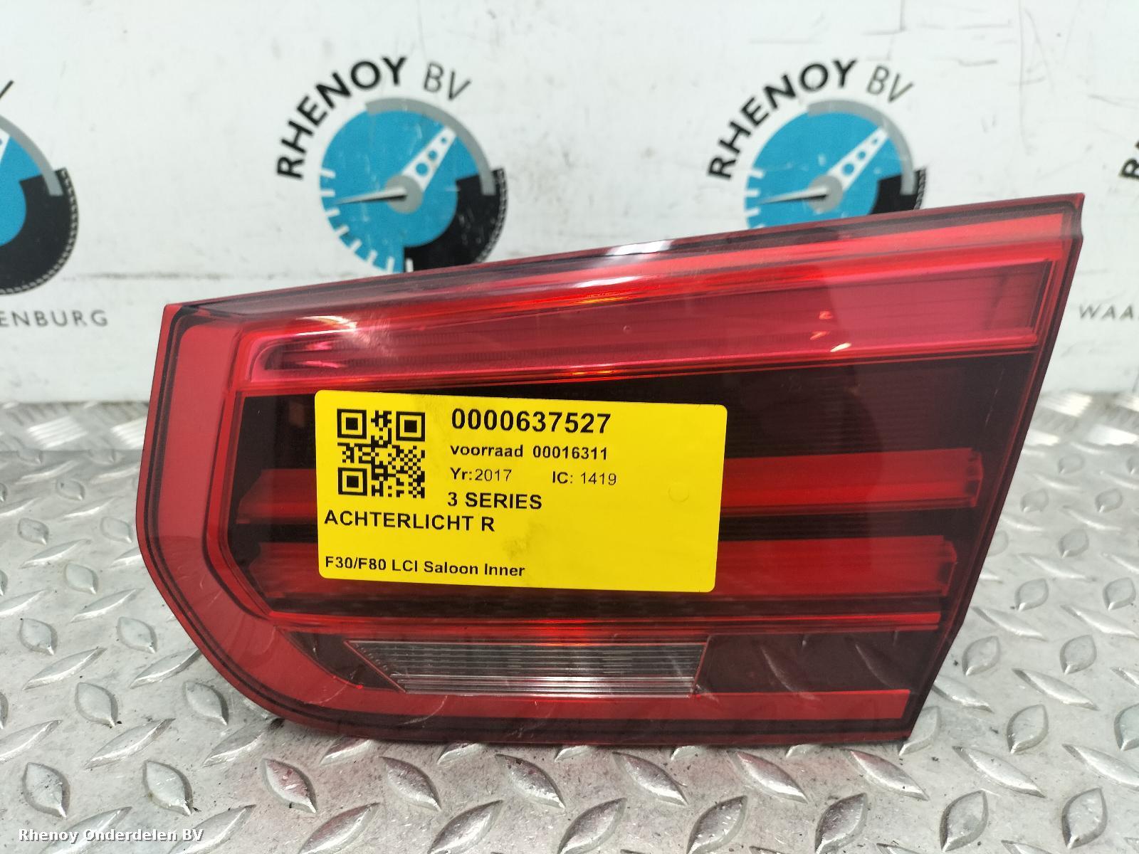 Bekijk Auto-onderdeel ACHTERLICHT R BMW 3 SERIES 2017