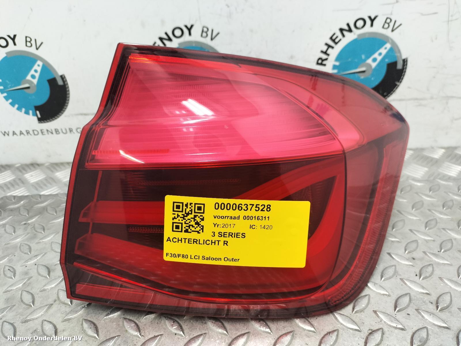 Bekijk Auto-onderdeel ACHTERLICHT R BMW 3 SERIES 2017