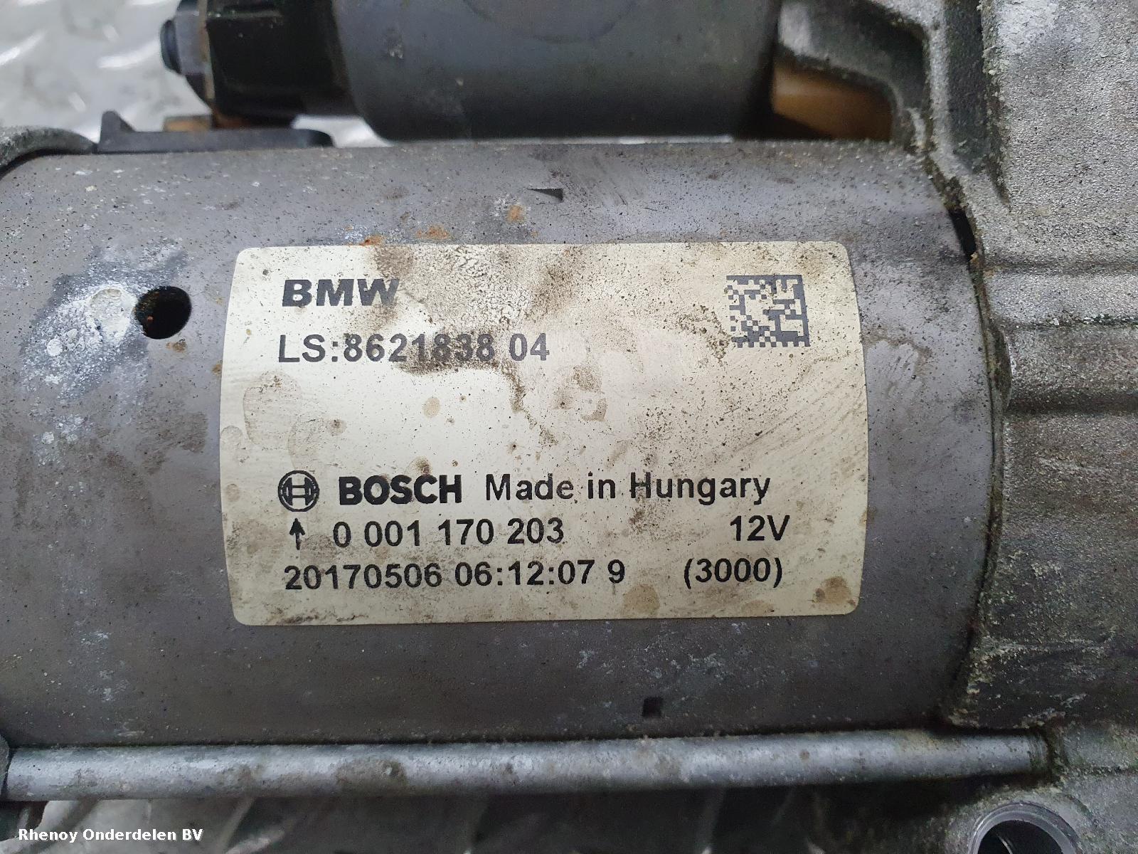View Auto part STARTMOTOR BMW 3 SERIES 2017