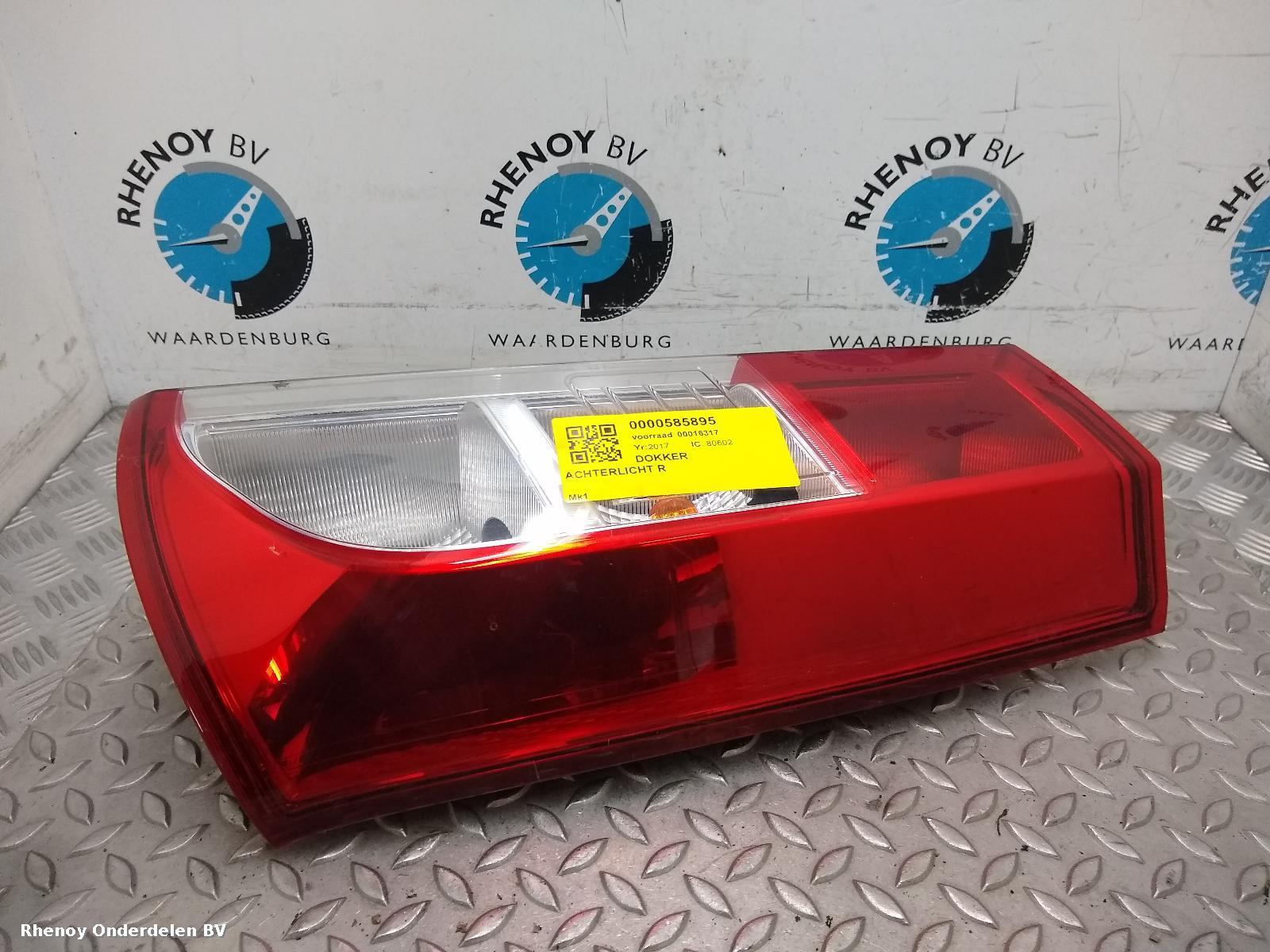 View Auto part ACHTERLICHT R DACIA DOKKER 2017
