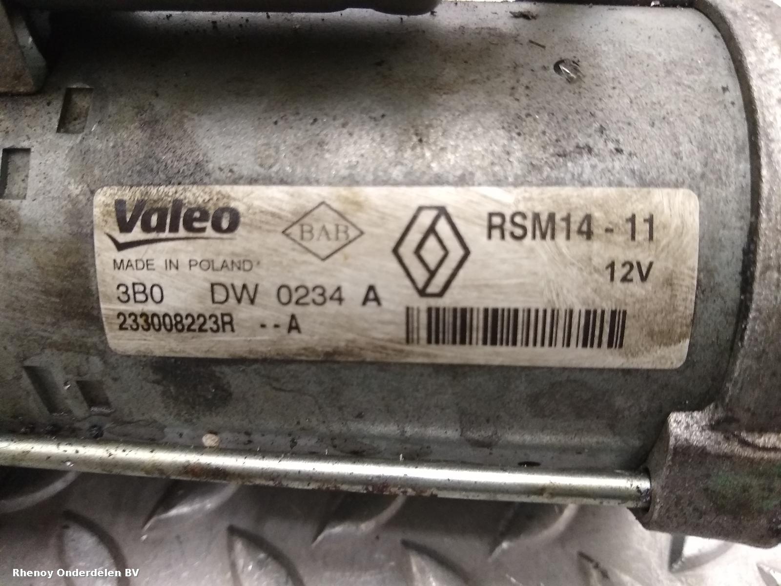 View Auto part STARTMOTOR DACIA DOKKER 2017