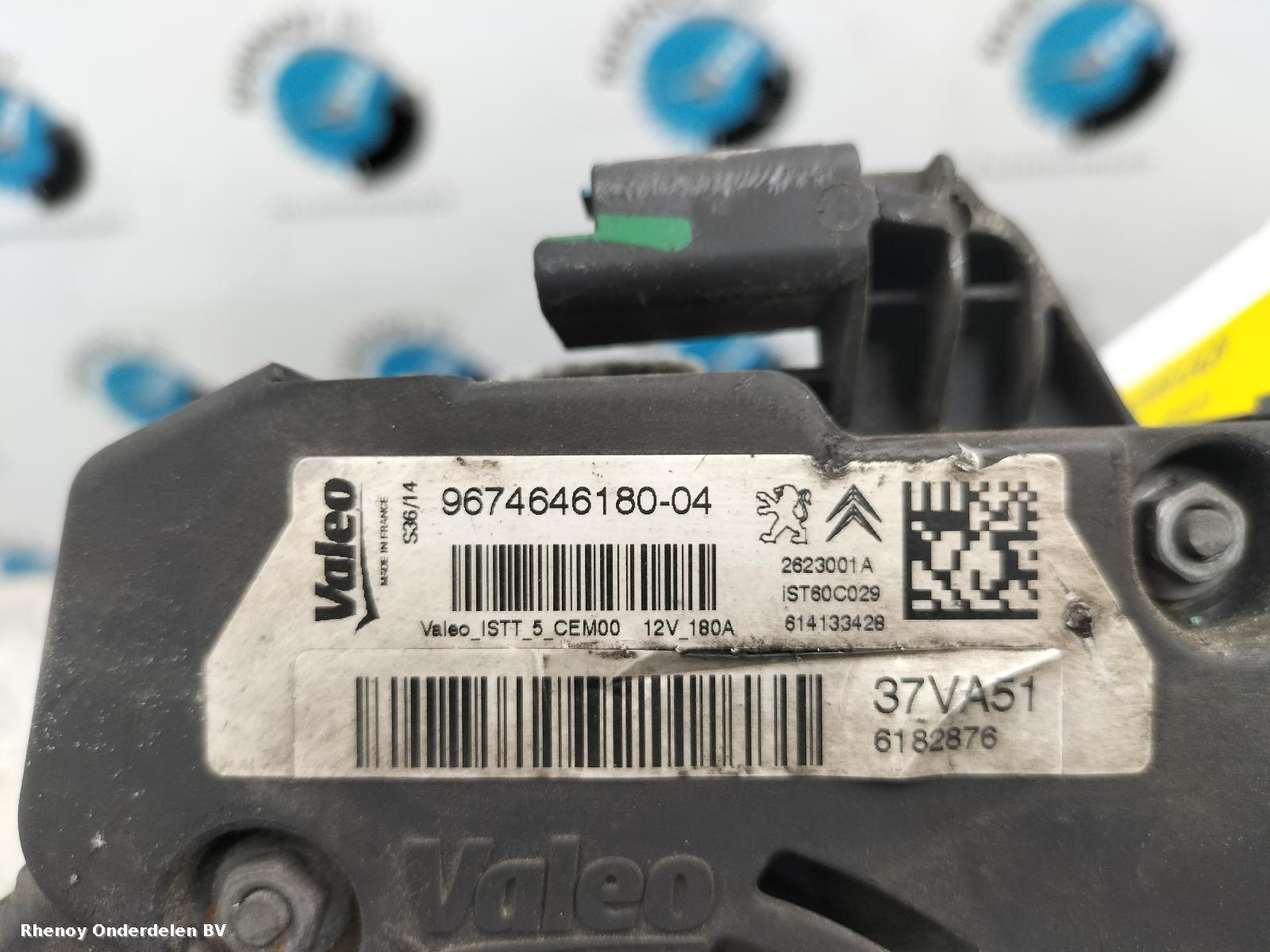View Auto part DYNAMO CITROEN C4 PICASSO 2014