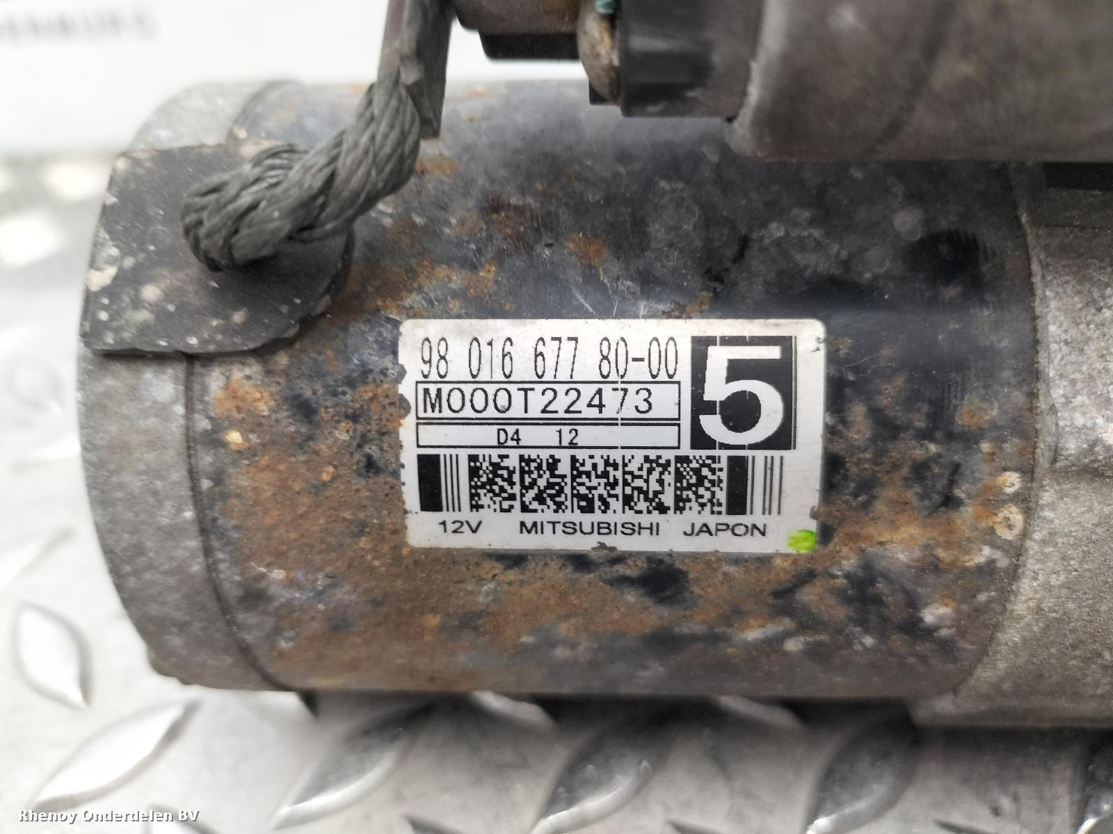 View Auto part STARTMOTOR CITROEN C4 PICASSO 2014