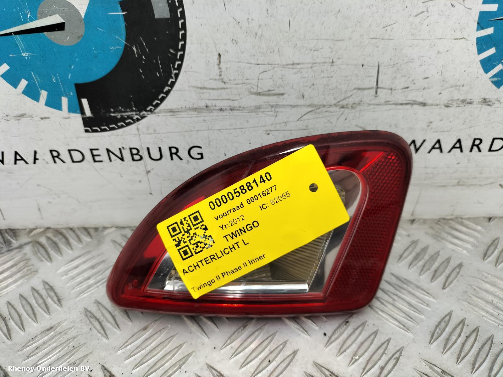 View Auto part L Taillight RENAULT TWINGO 2012