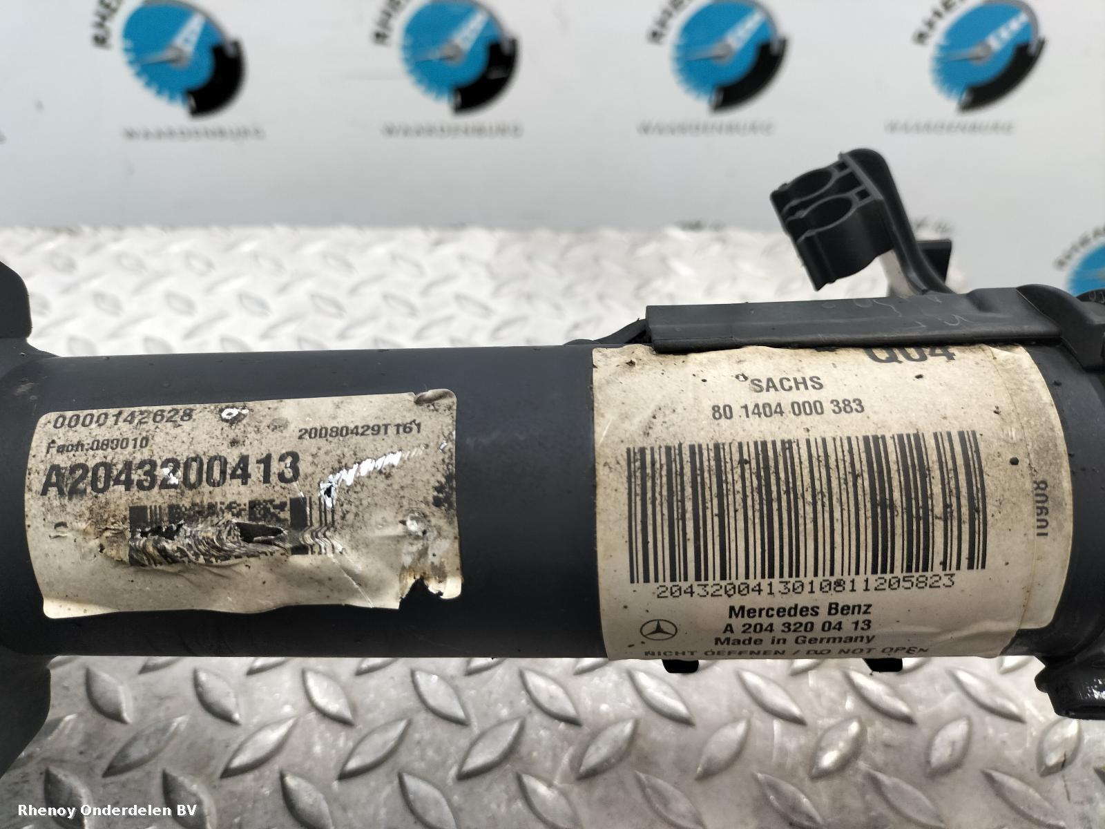 View Auto part VEERPOOT / SCHOKBREKER RV MERCEDES C CLASS 2008