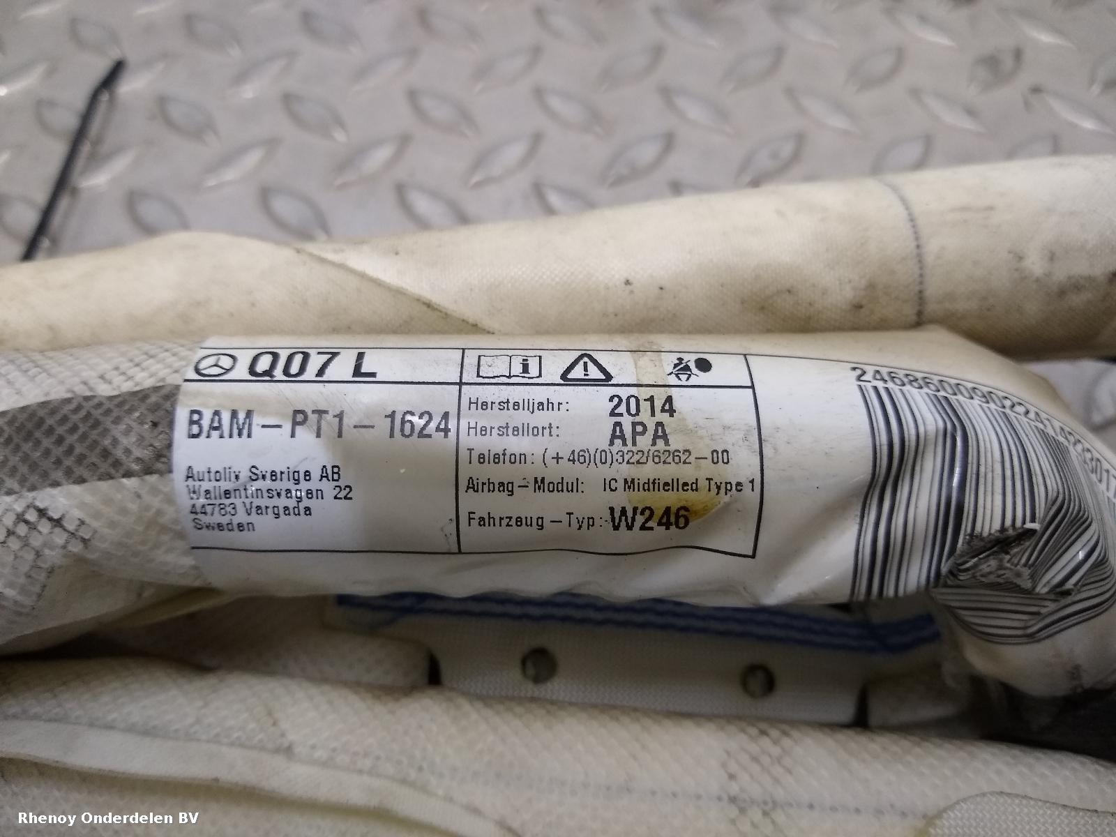 View Auto part AIRBAG LINKS MERCEDES B CLASS 2014