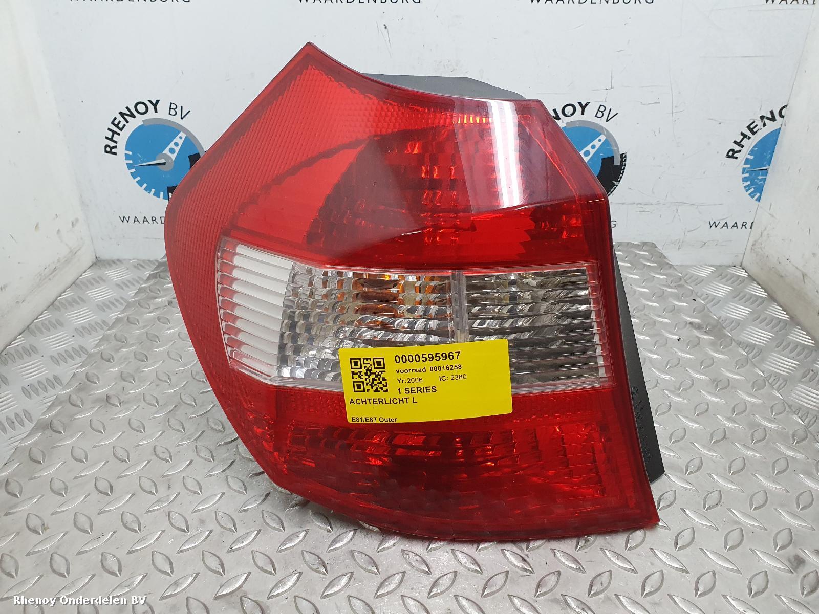 Bekijk Auto-onderdeel ACHTERLICHT L BMW 1 SERIES 2006