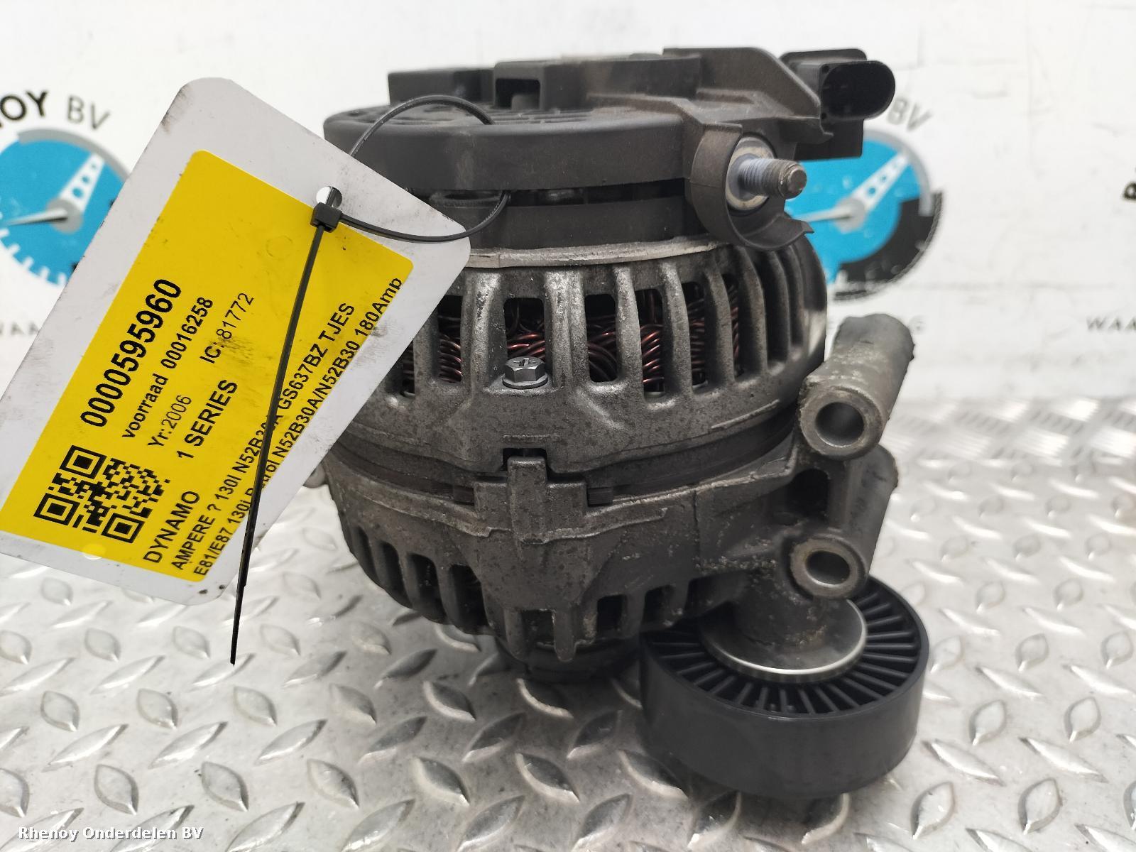 Bekijk Auto-onderdeel DYNAMO BMW 1 SERIES 2006