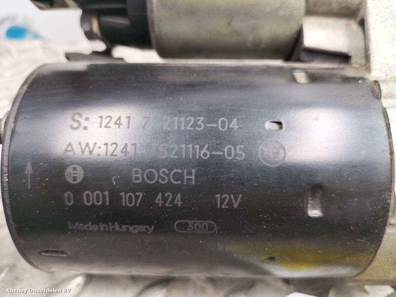 View Auto part STARTMOTOR BMW 1 SERIES 2006