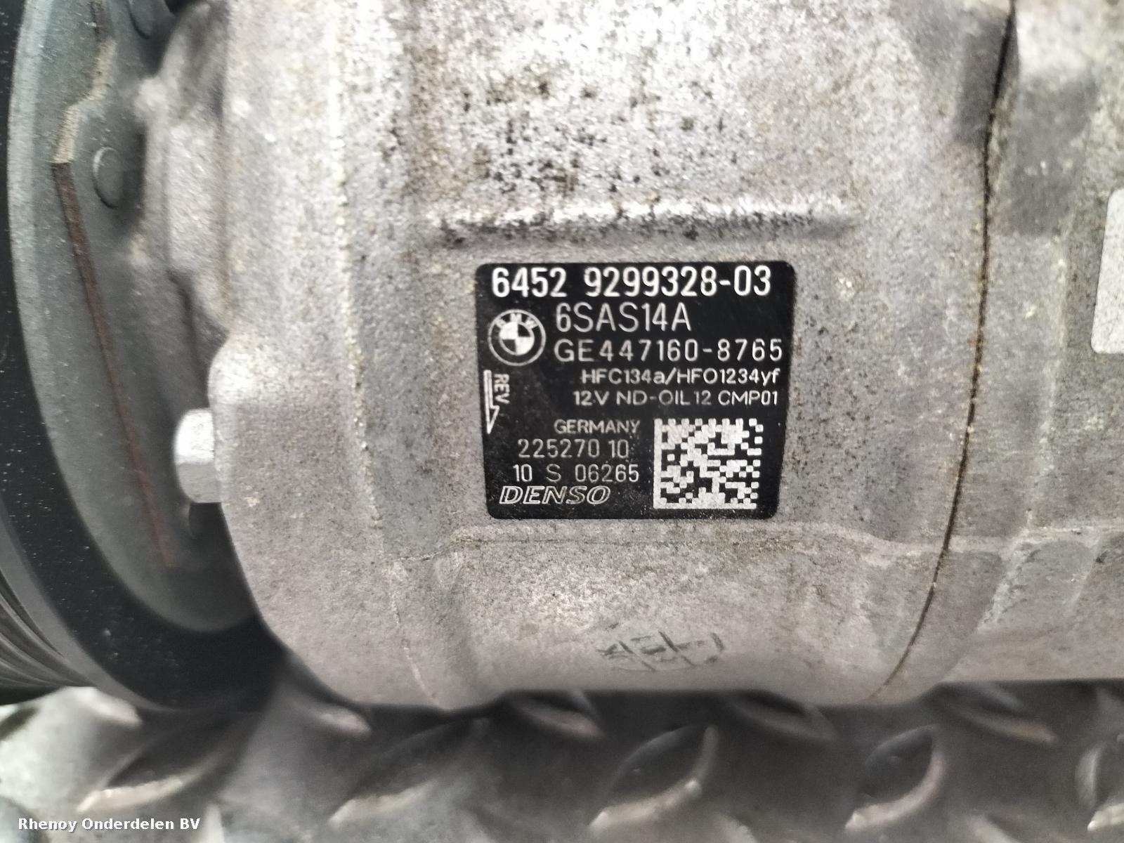 View Auto part AIRCO COMPRESSOR / AIRCOPOMP BMW 3 SERIES 2015