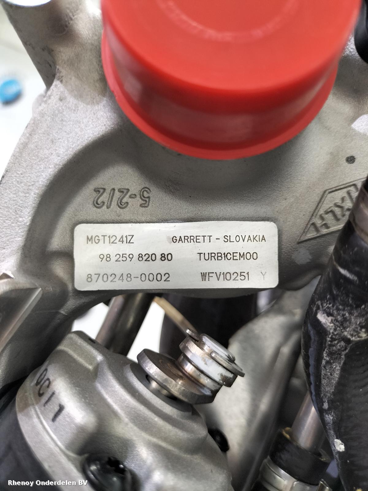 View Auto part TURBO PEUGEOT 308 2019