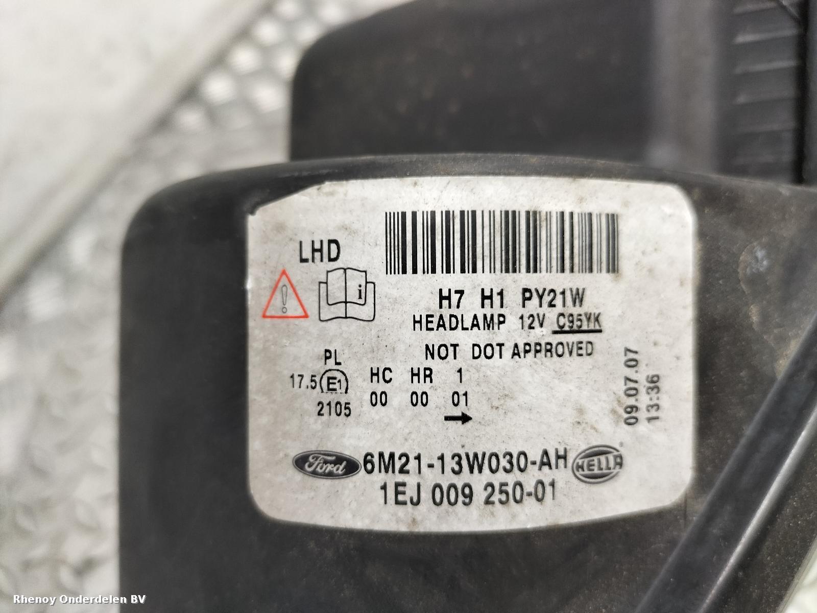 View Auto part KOPLAMP L FORD S MAX 2007