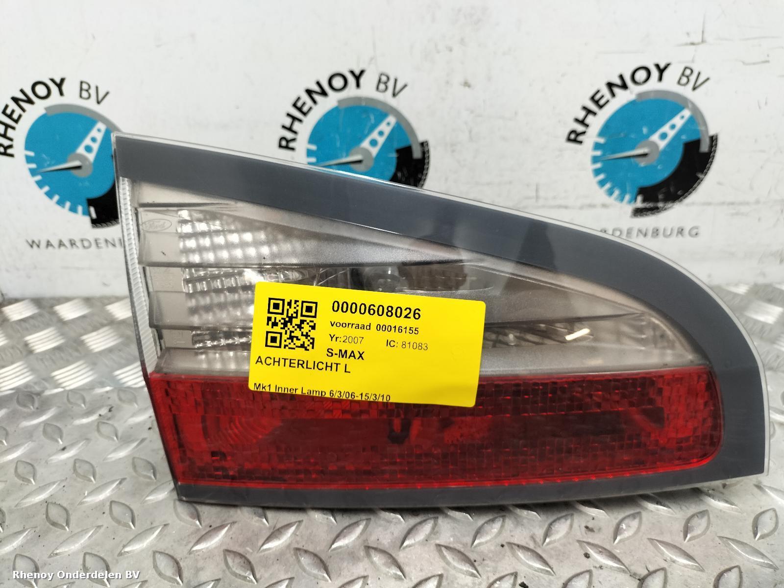 Bekijk Auto-onderdeel ACHTERLICHT L FORD S MAX 2007