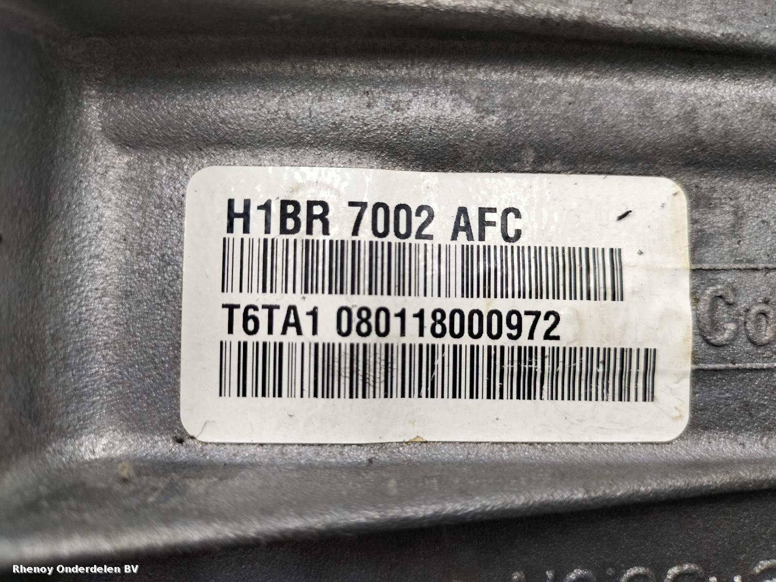 View Auto part TRANSMISSIE / VERSNELLINGSBAK FORD FIESTA 2018