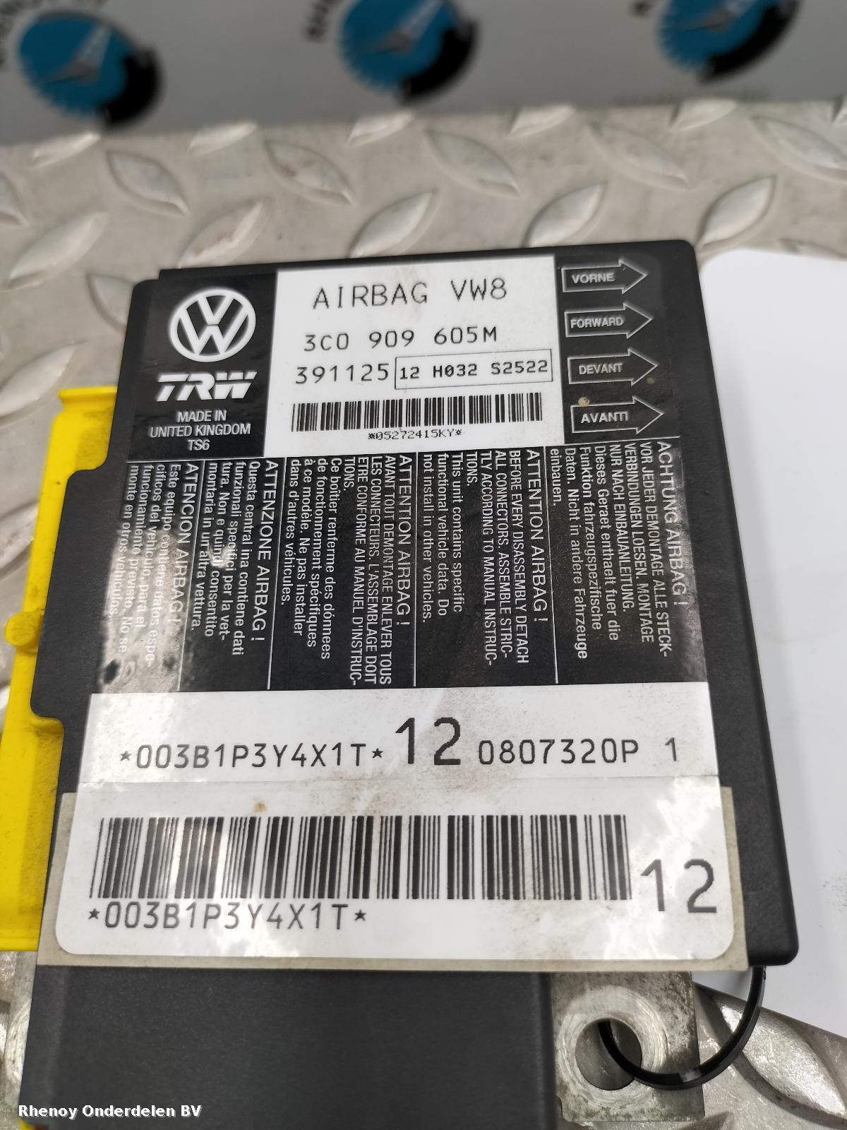 View Auto part COMPUTER ECU VOLKSWAGEN PASSAT 2007