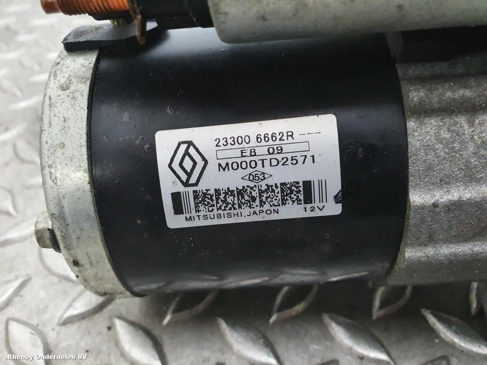 2019 RENAULT MEGANE STARTMOTOR View Auto part STARTMOTOR RENAULT MEGANE 2019