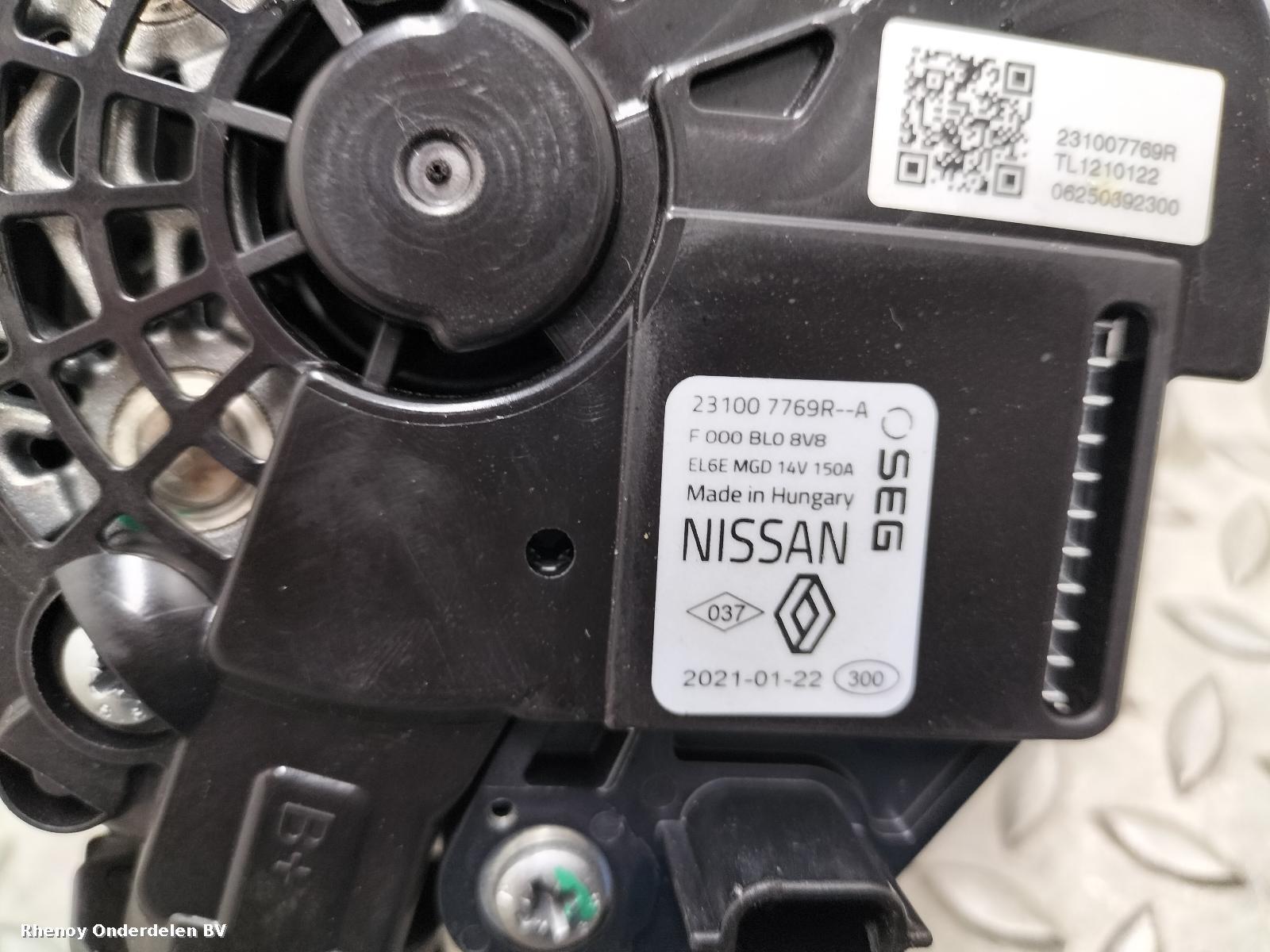 View Auto part DYNAMO DACIA SANDERO STEPWAY 2021