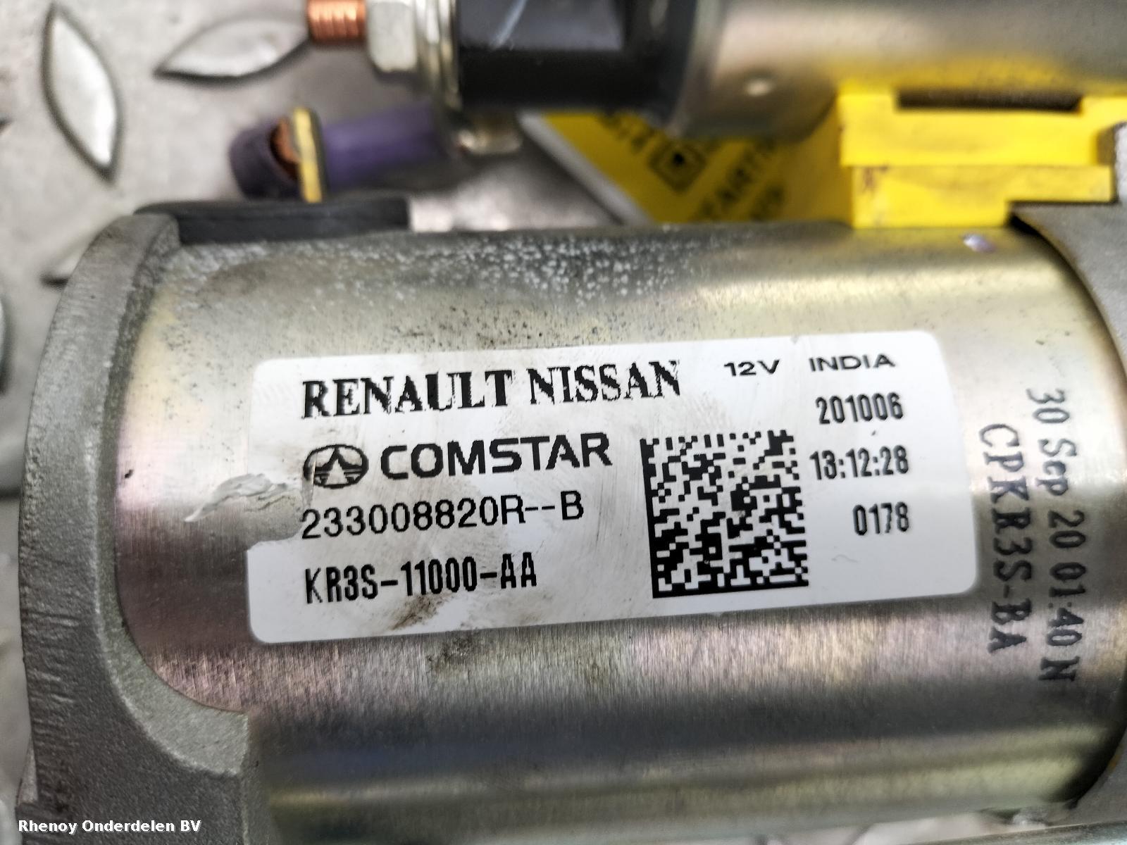 View Auto part STARTMOTOR DACIA SANDERO STEPWAY 2021