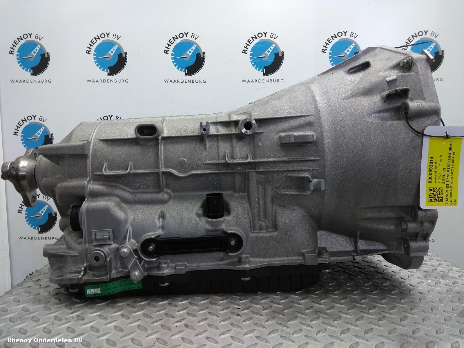View Auto part TRANSMISSIE / VERSNELLINGSBAK BMW 2 SERIES 2021
