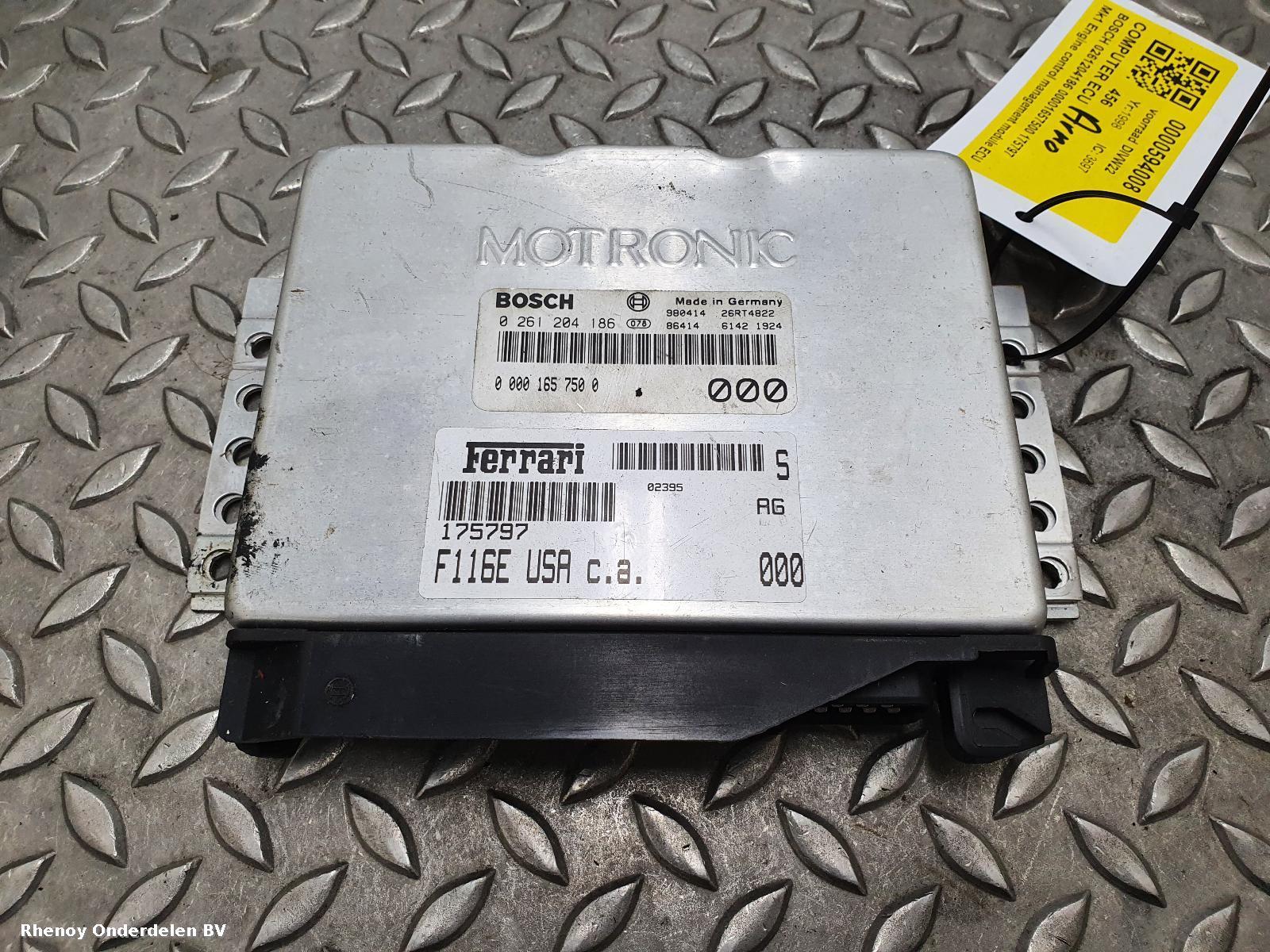 Bekijk Auto-onderdeel COMPUTER ECU FERRARI 456 1998