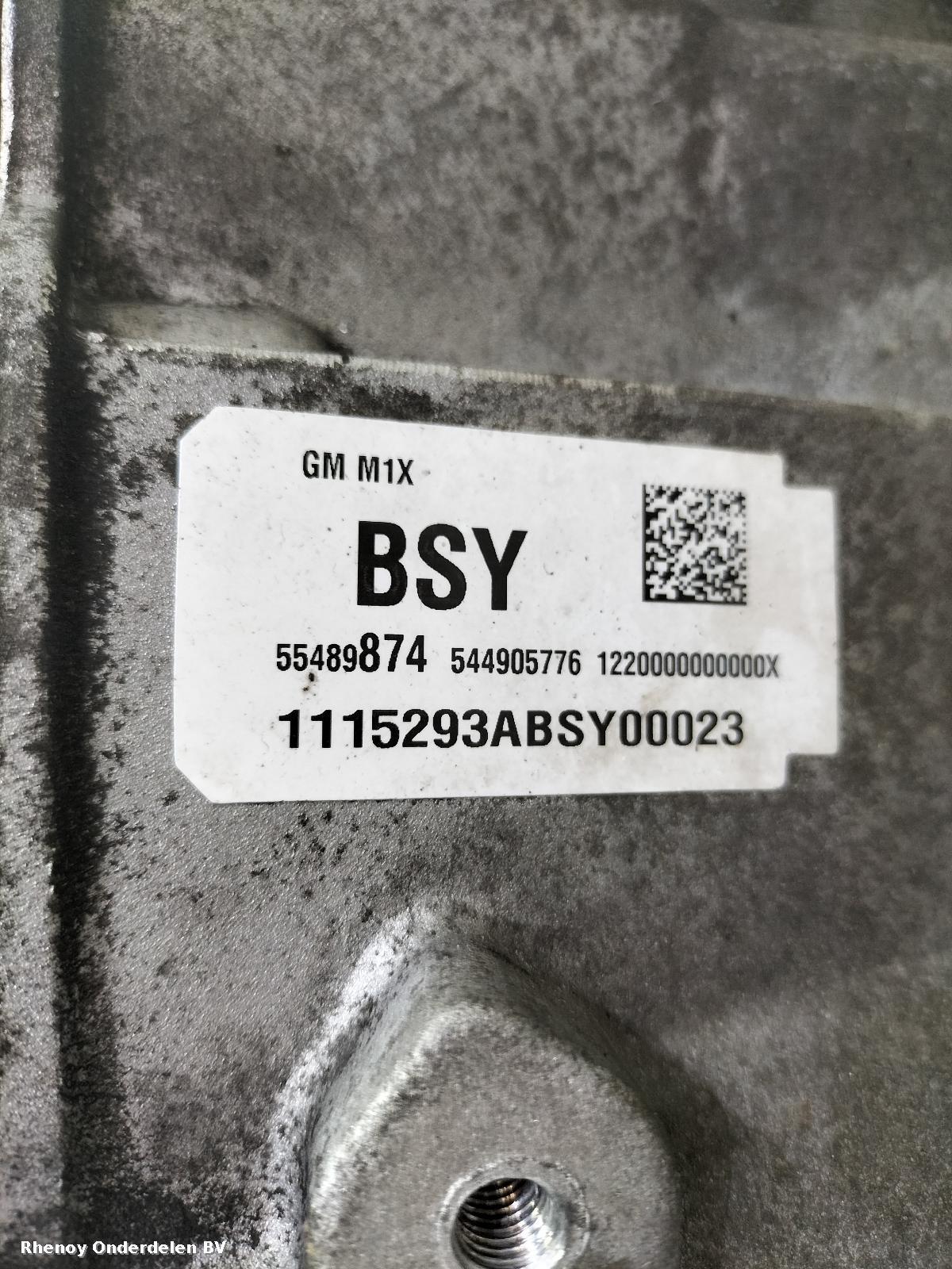 View Auto part TRANSMISSIE / VERSNELLINGSBAK OPEL / VAUXHALL CORSA 2016