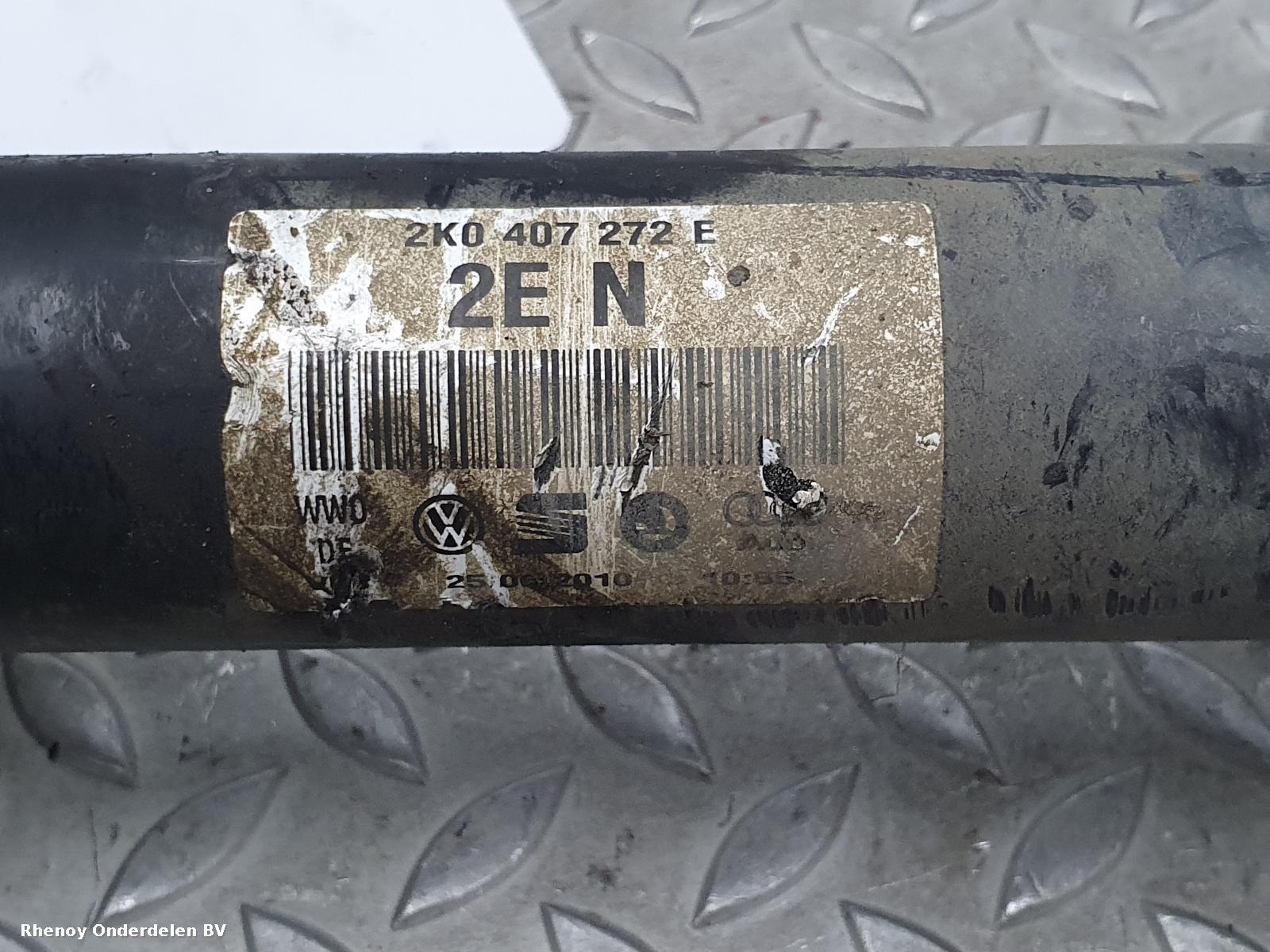 2010 VOLKSWAGEN CADDY AANDRIJFAS R View Auto part AANDRIJFAS R VOLKSWAGEN CADDY 2010