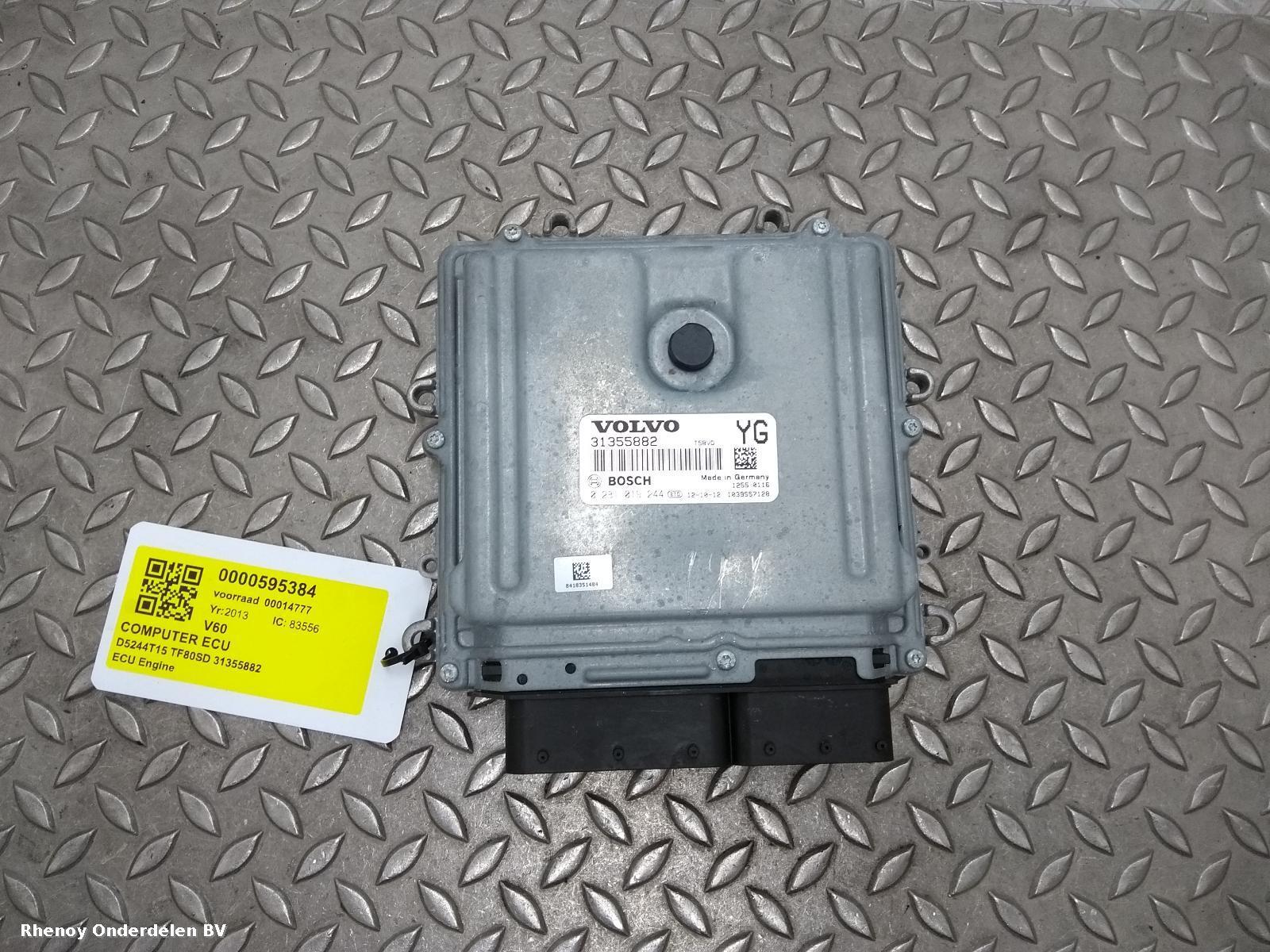 2013 VOLVO V60 COMPUTER ECU View Auto part COMPUTER ECU VOLVO V60 2013