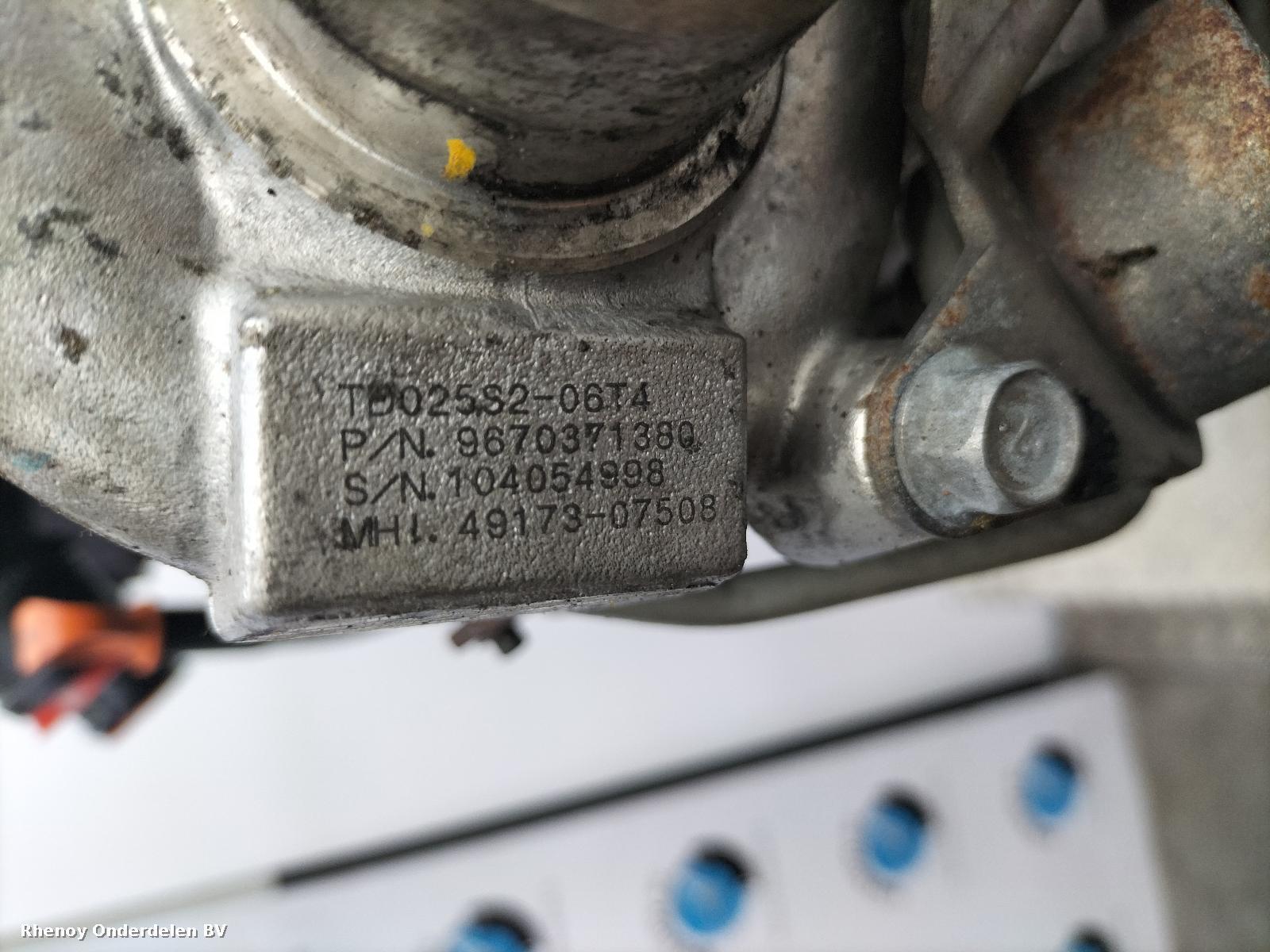 View Auto part TURBO PEUGEOT PARTNER 2010