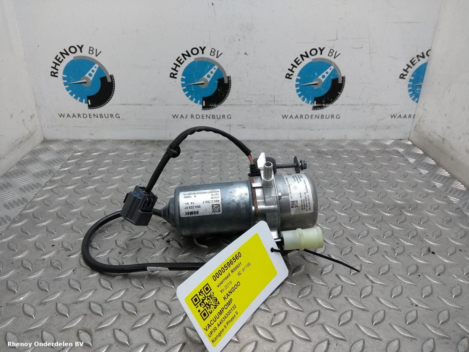 Bekijk Auto-onderdeel VACUUMPOMP RENAULT KANGOO 2019