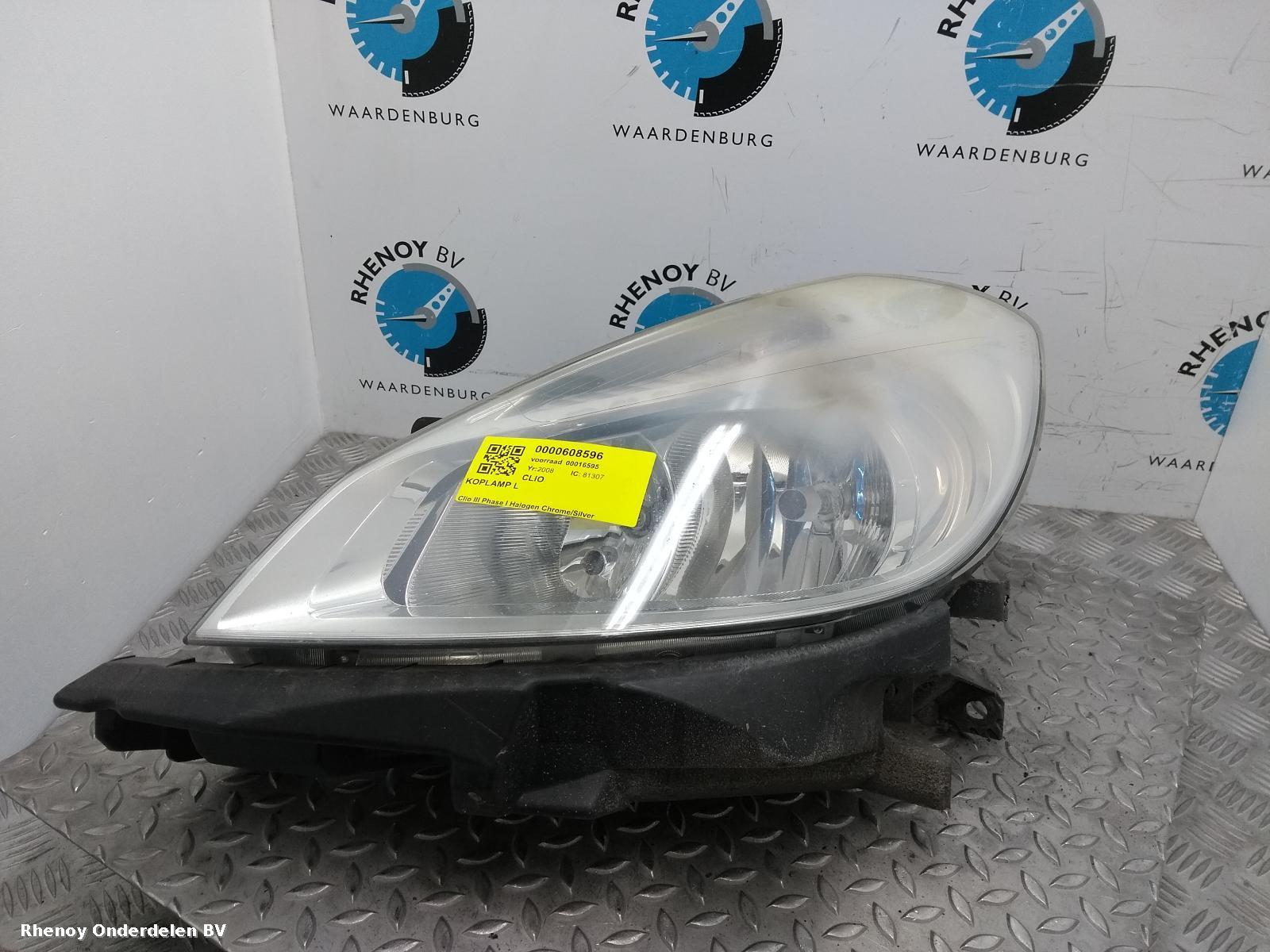 Bekijk Auto-onderdeel KOPLAMP L RENAULT CLIO 2008