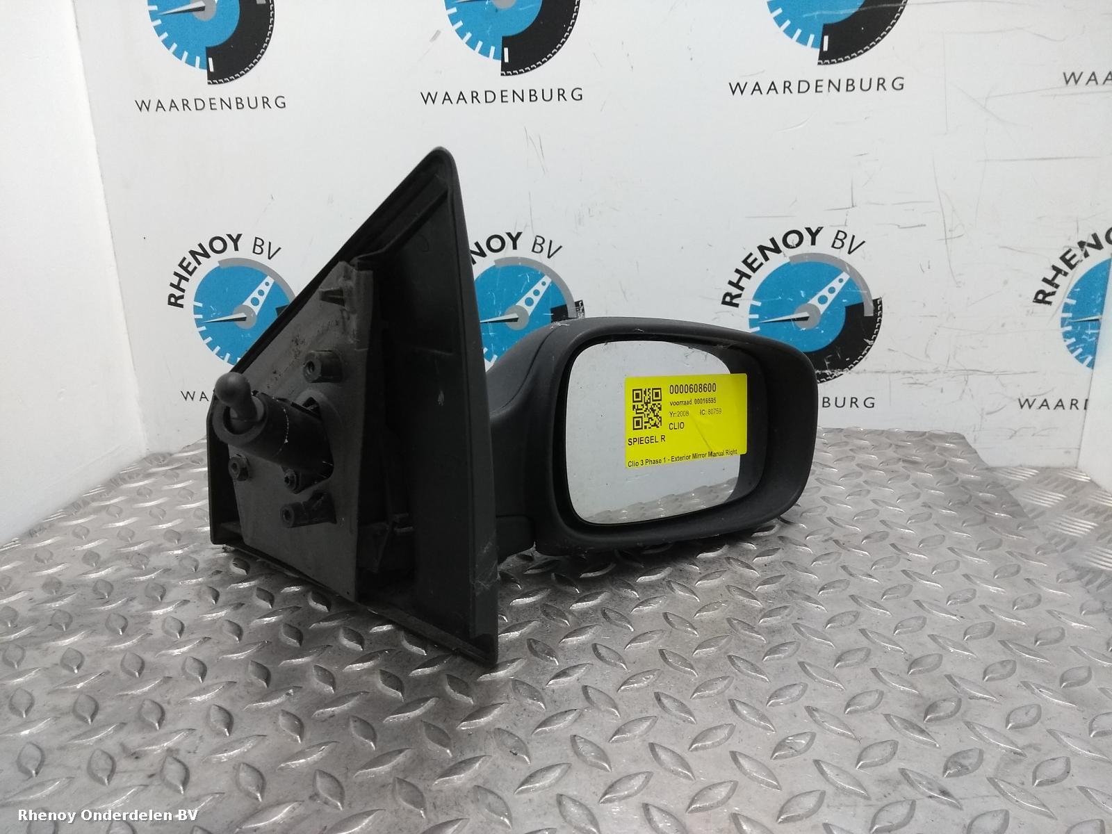 Bekijk Auto-onderdeel SPIEGEL R RENAULT CLIO 2008