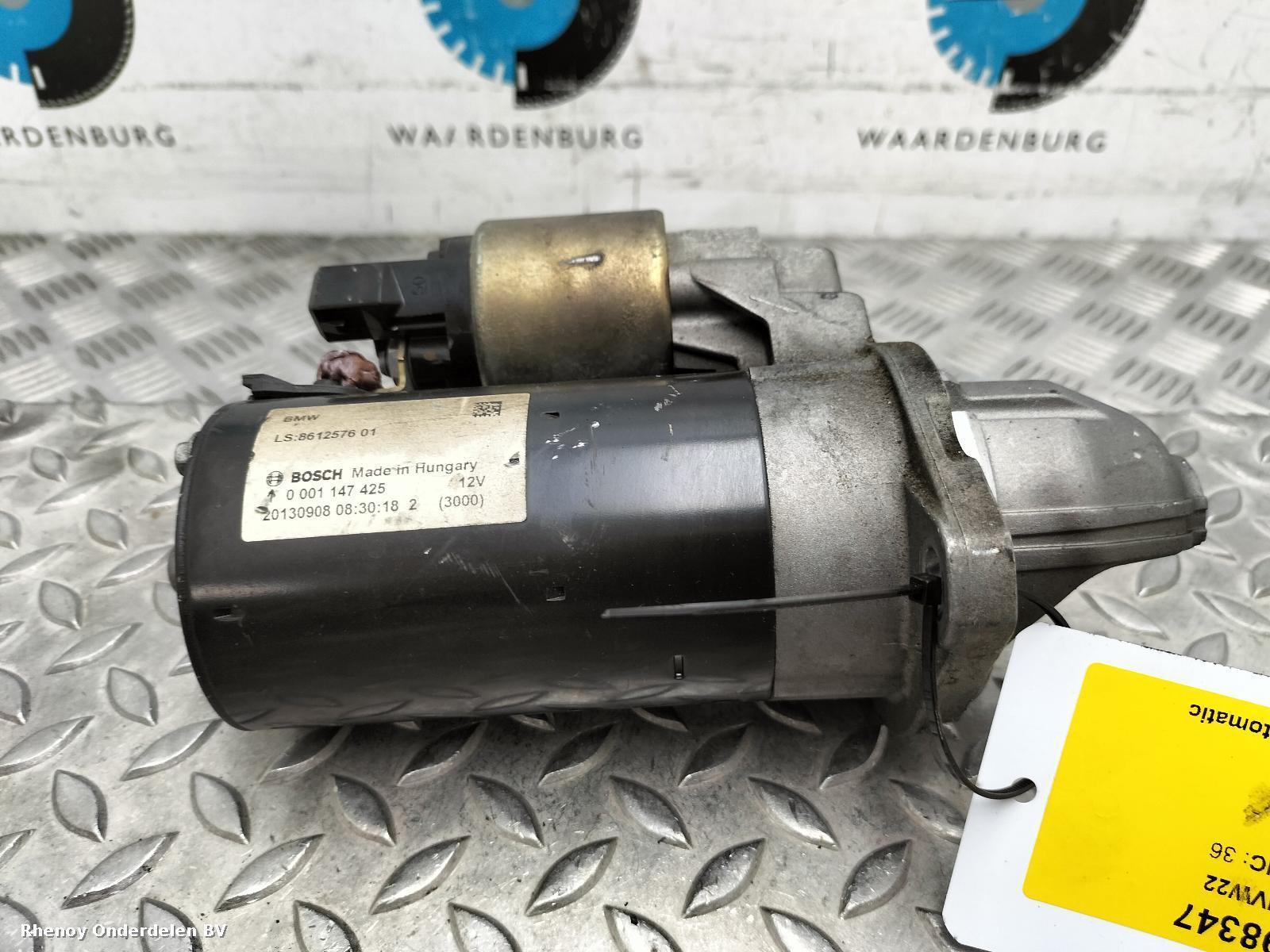 Bekijk Auto-onderdeel STARTMOTOR BMW 3 SERIES 2016